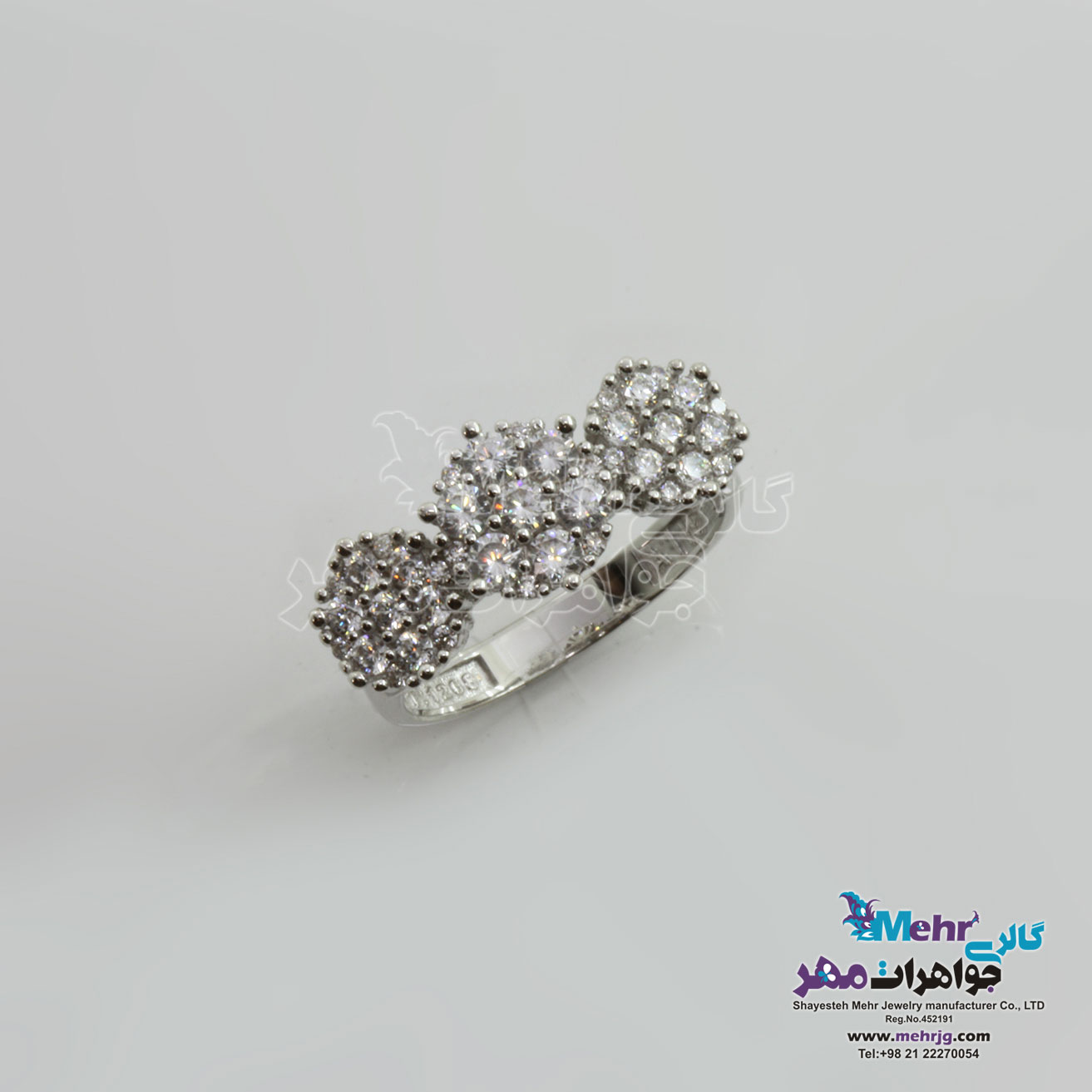 انگشتر طلا - طرح فلاور