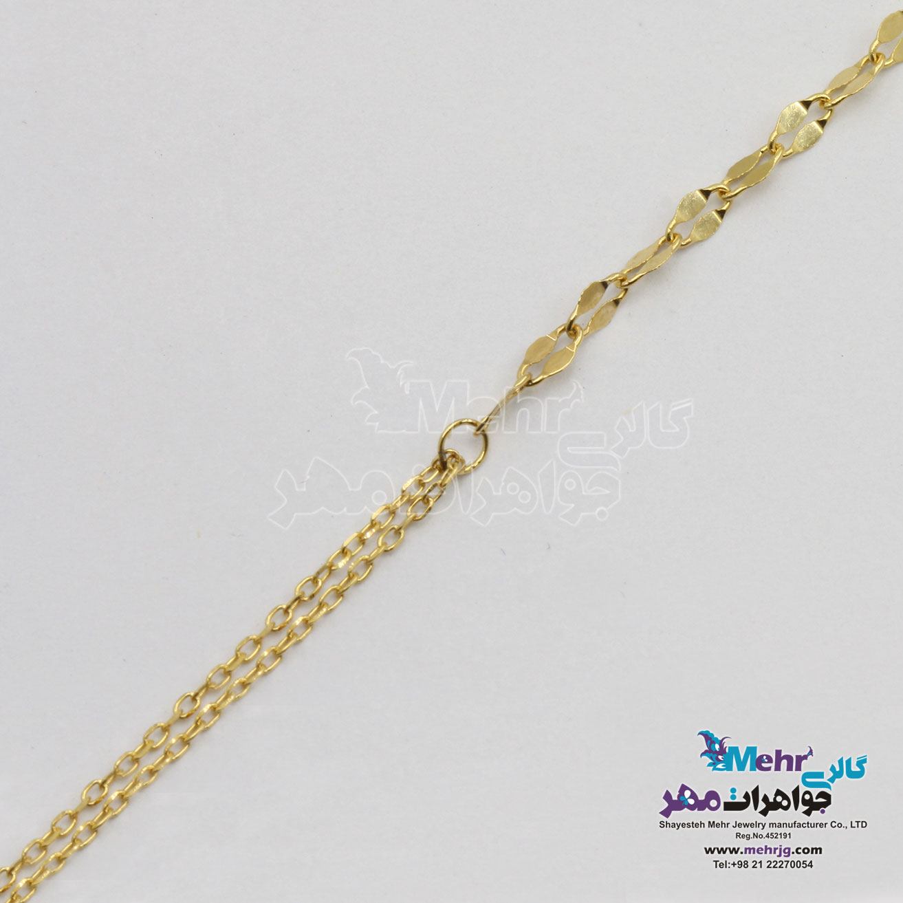 دستبند طلا - طرح استار