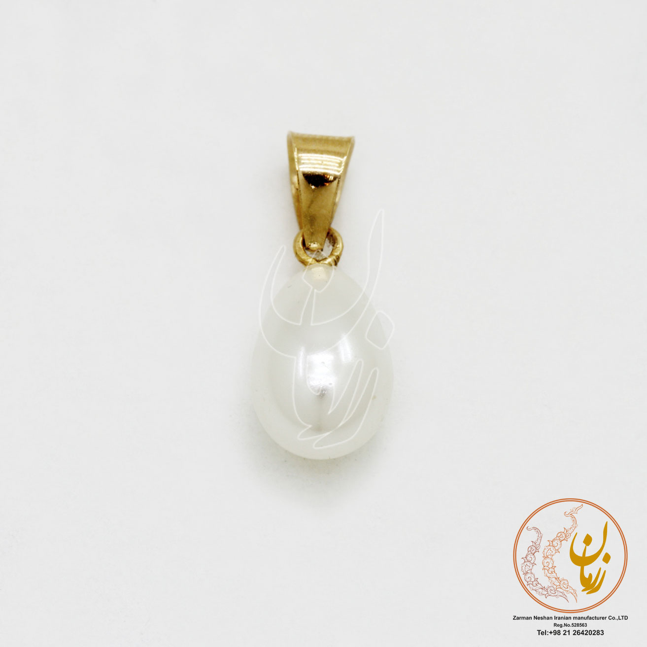 آویز طلا - طرح اشک