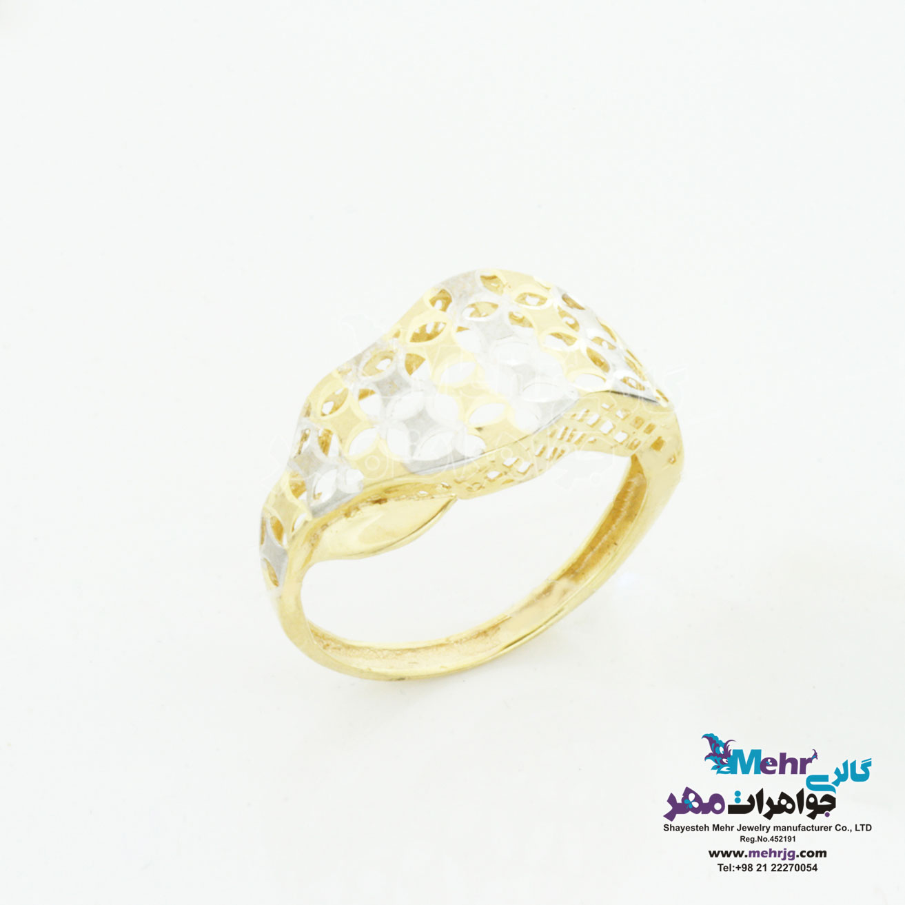 انگشتر طلا - طرح ستاره