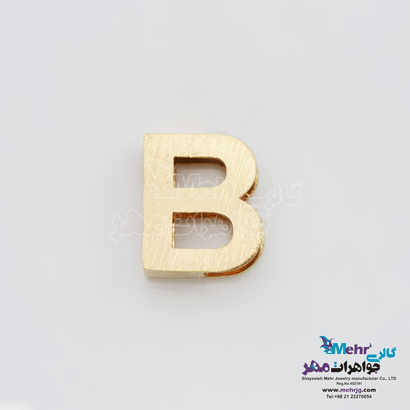 آویز طلا - طرح حروف الفبای لاتین