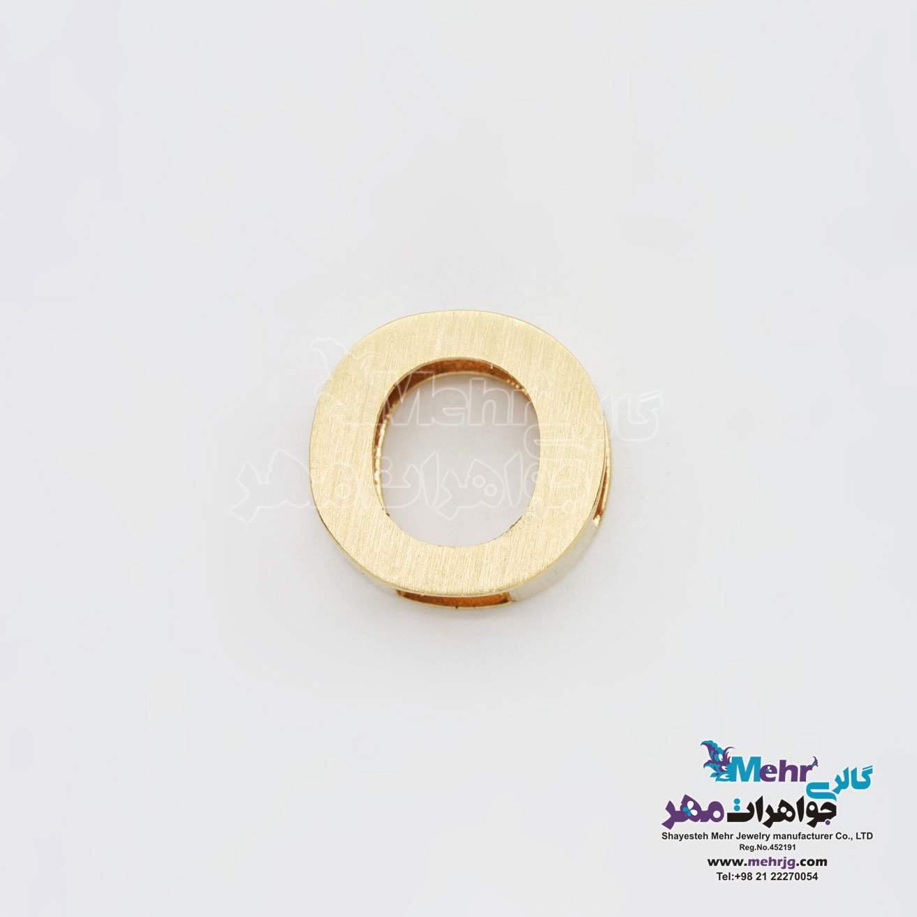 آویز طلا - طرح حروف الفبای لاتین