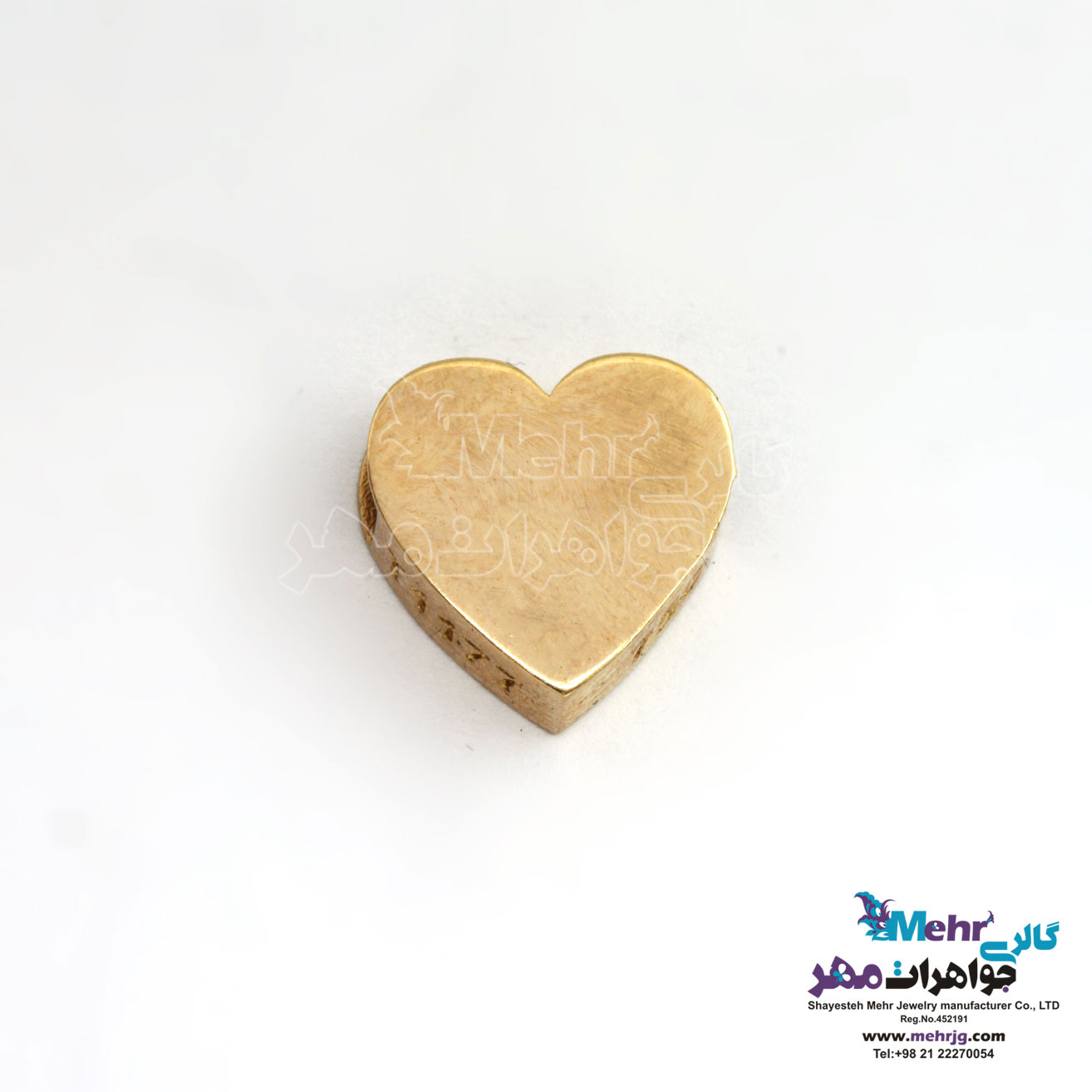 آویز طلا - طرح قلب
