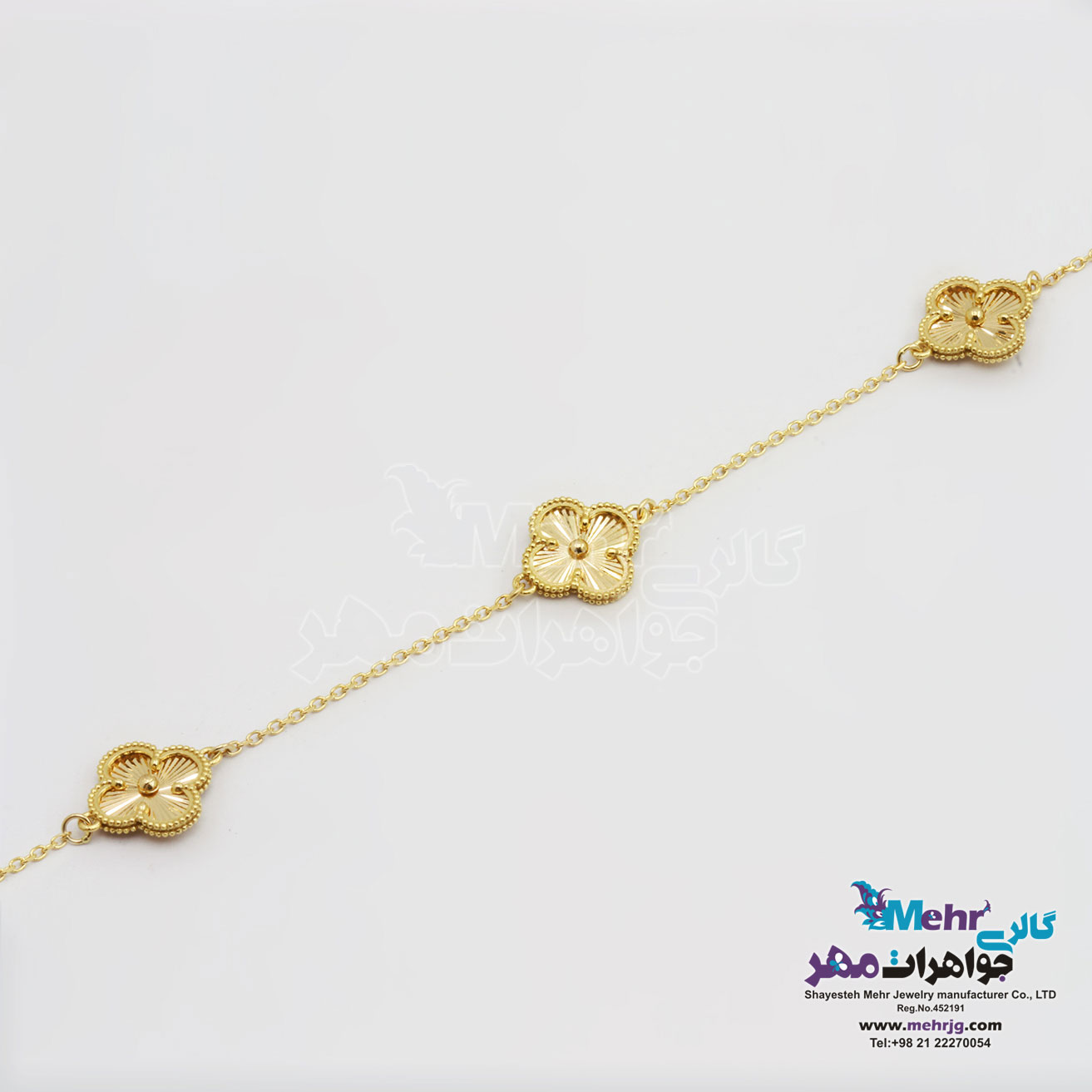 دستبند طلا - طرح ونکلیف
