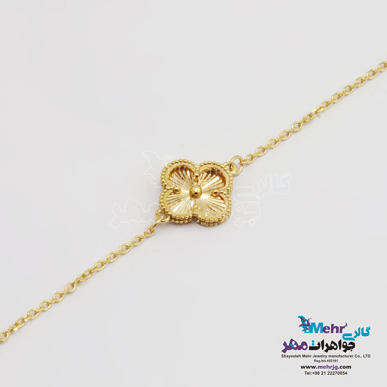 دستبند طلا - طرح ونکلیف