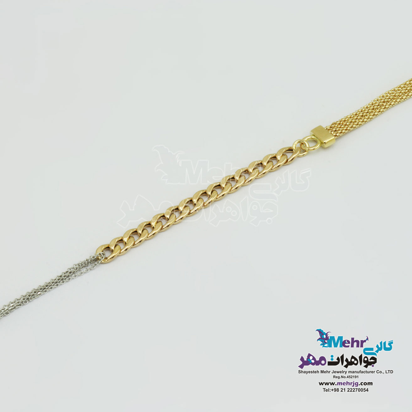 دستبند طلا - طرح کارتیه