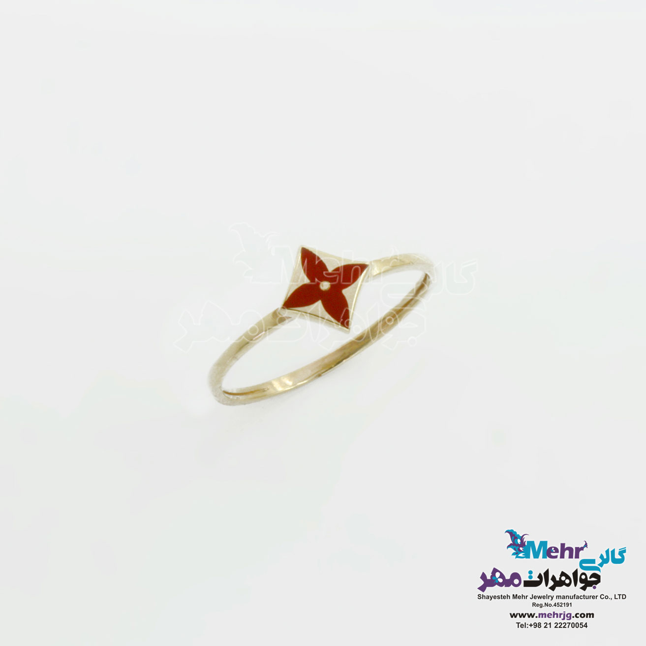 انگشتر طلا - طرح لویی ویتون