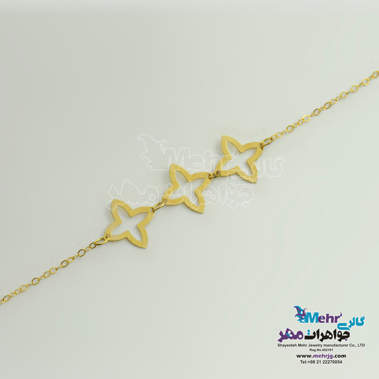دستبند طلا - طرح ونکلیف