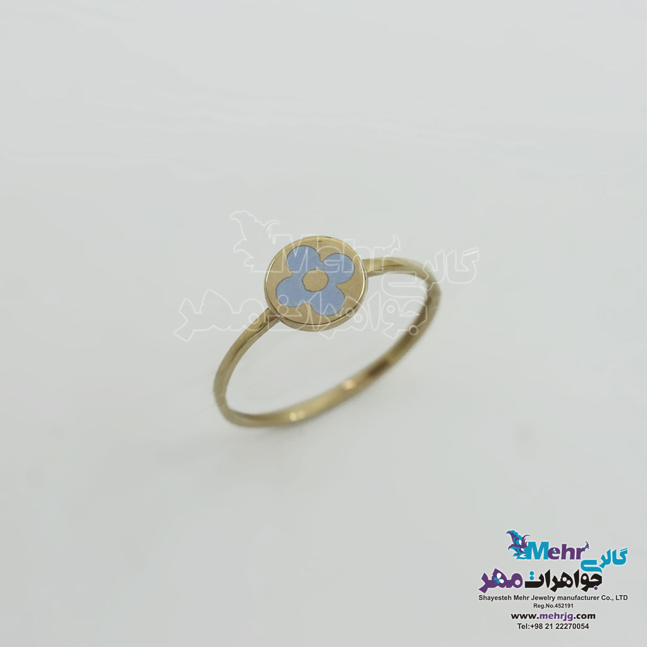 انگشتر طلا - طرح لویی ویتون