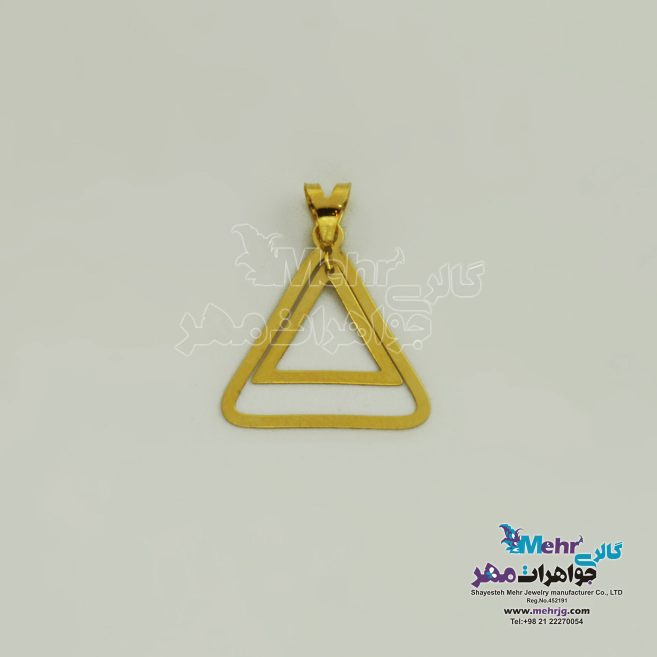 اویز طلا - طرح چند ضلعی