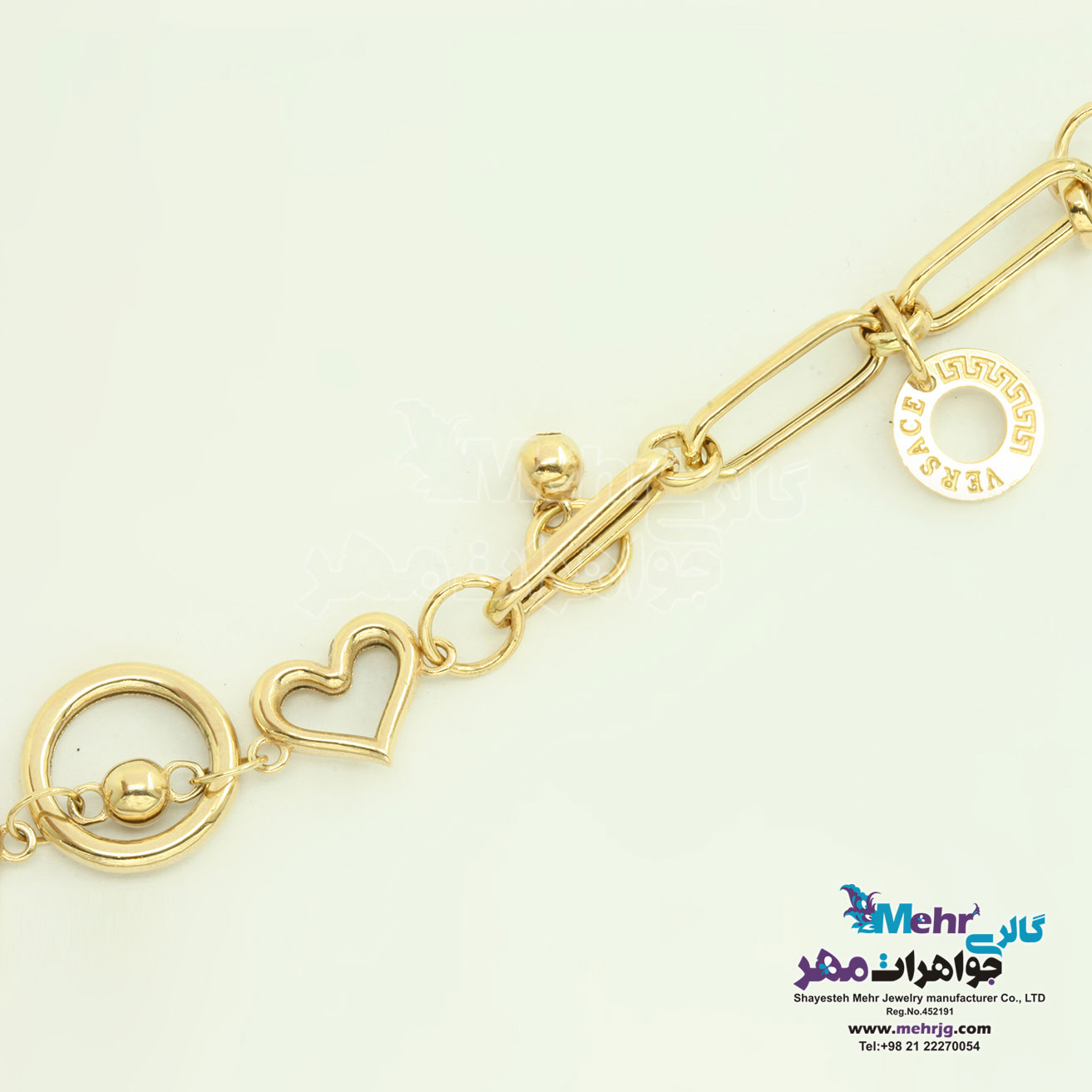 دستبند طلا - طرح زروان