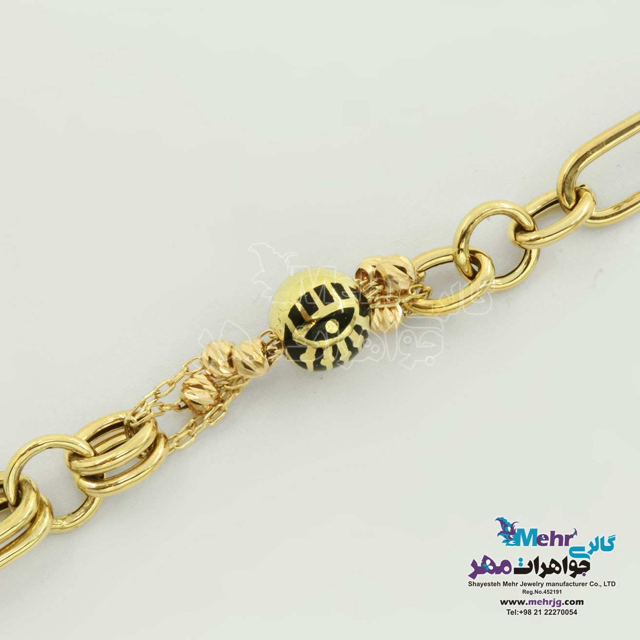 دستبند طلا - طرح زروان