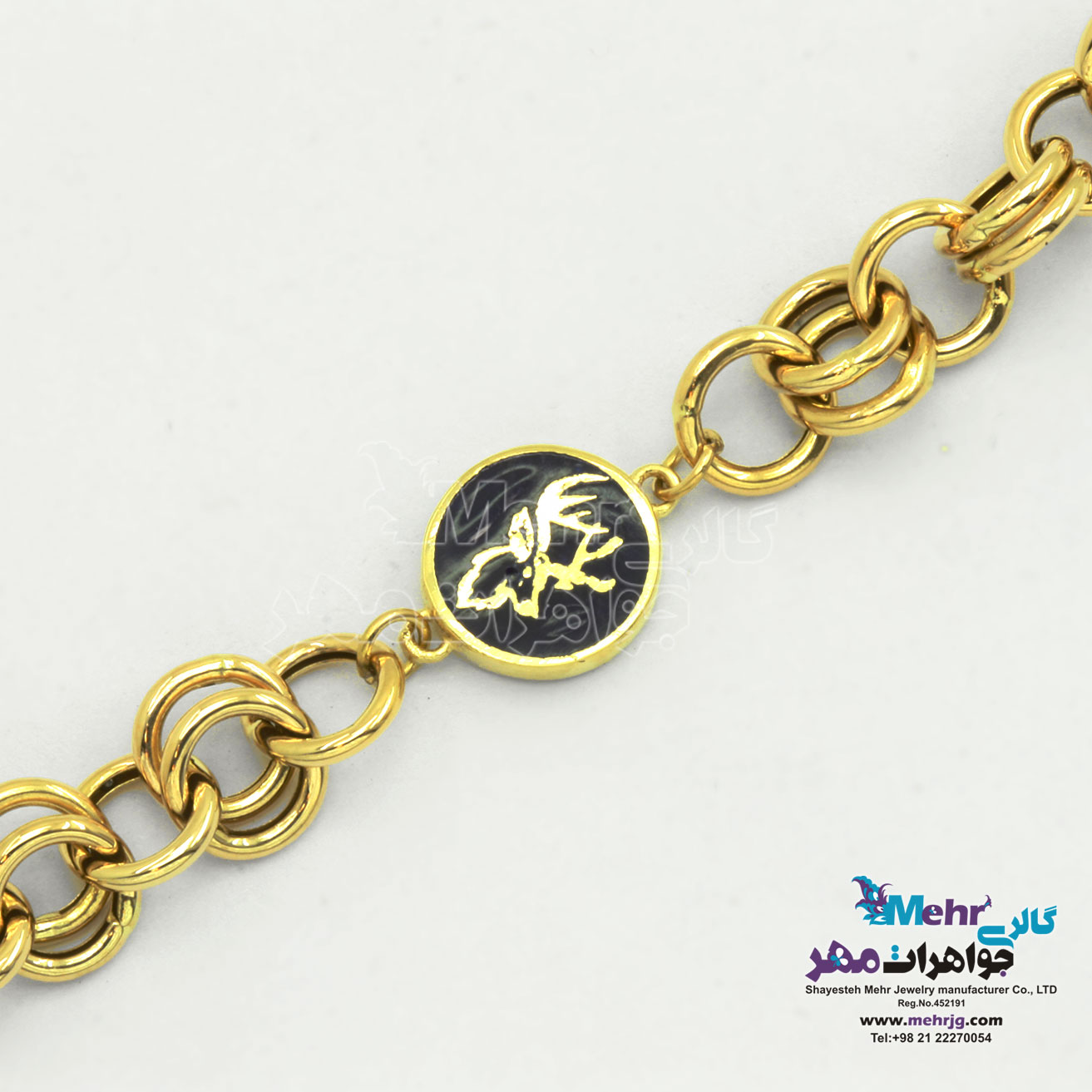 دستبند طلا - طرح زروان