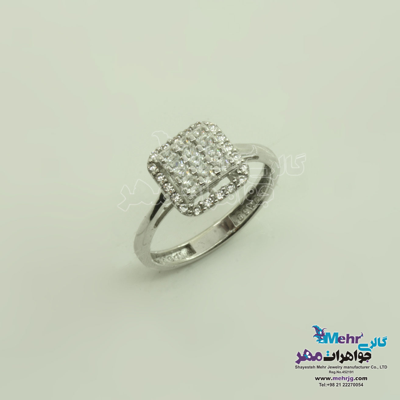 انگشتر طلا - طرح  هندسی