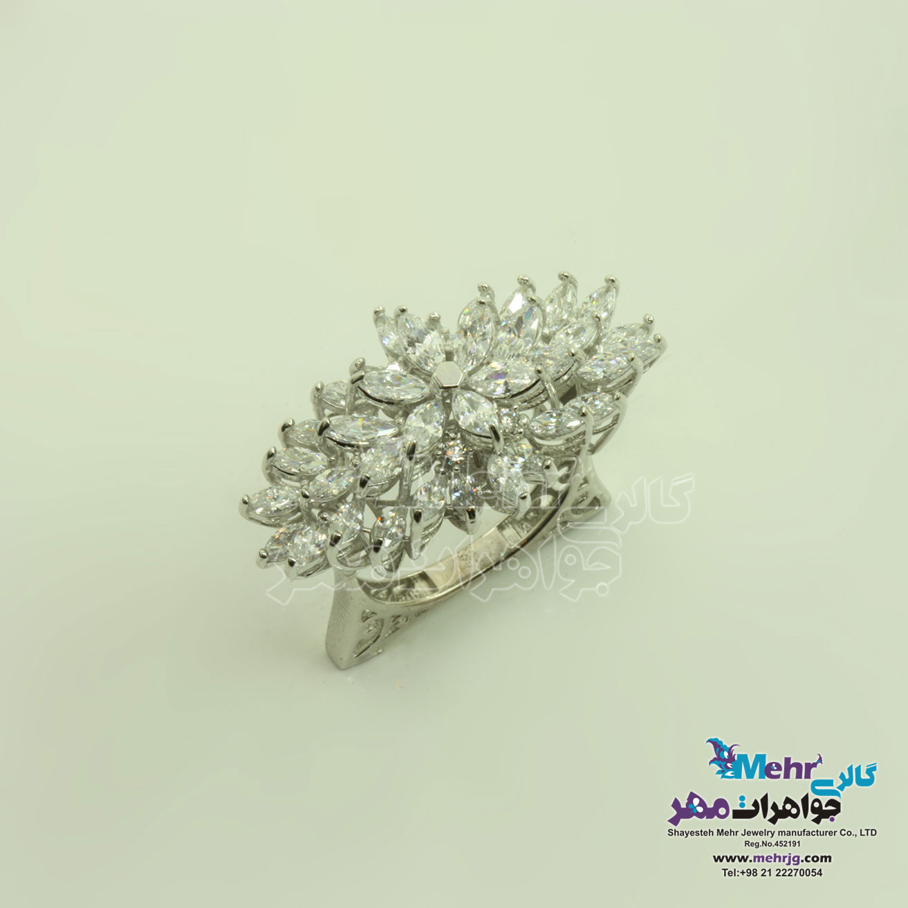 انگشتر طلا - طرح خوشه