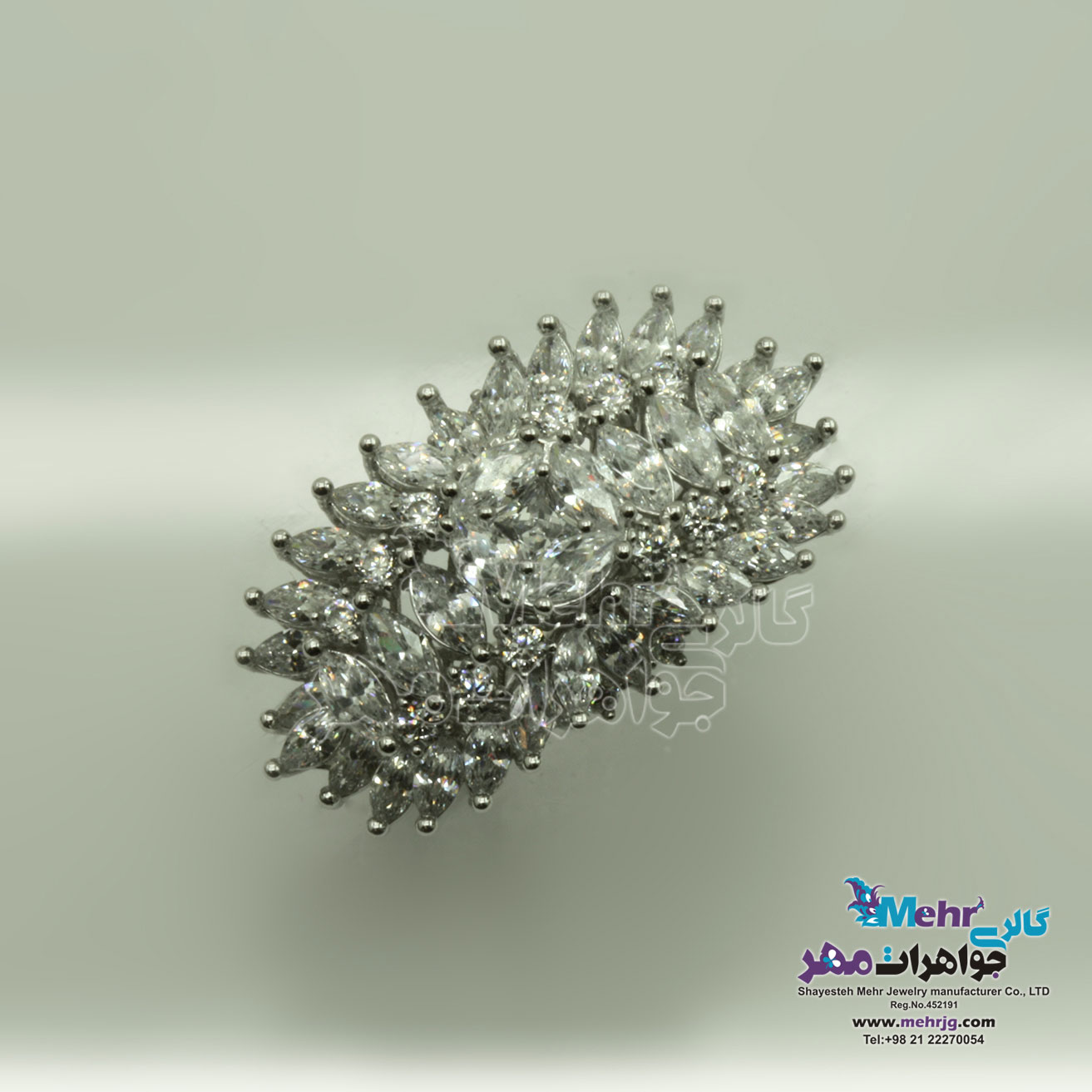 انگشتر طلا - طرح گل