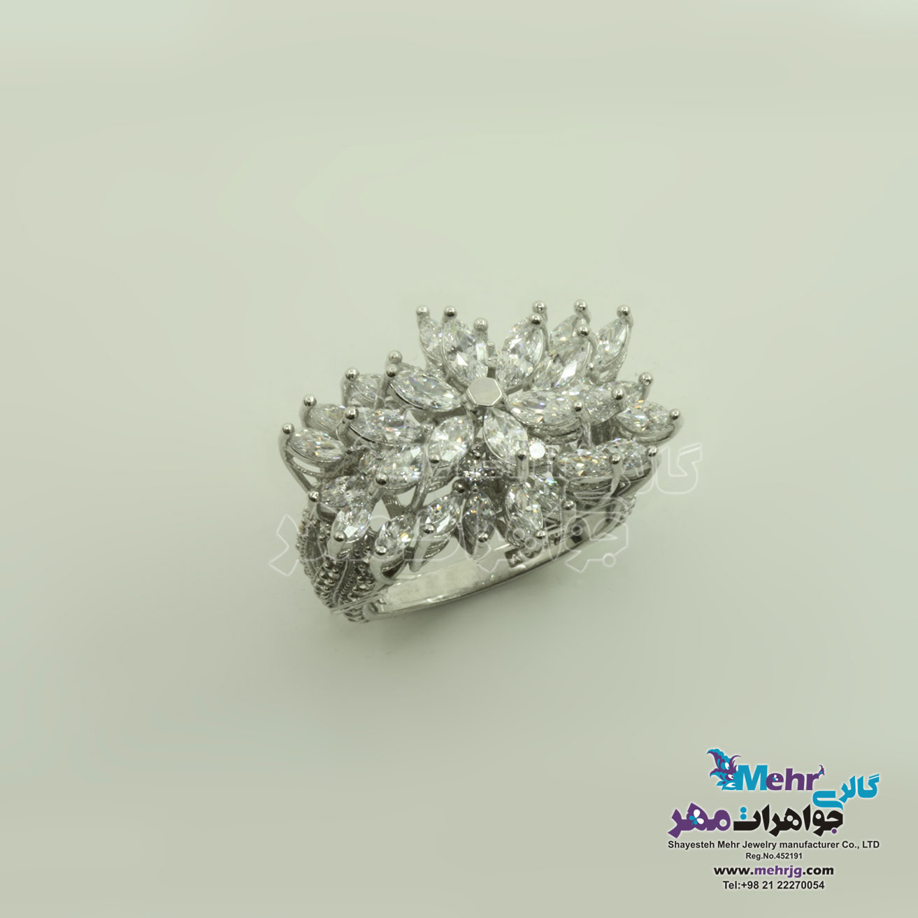 انگشتر طلا - طرح فلاور