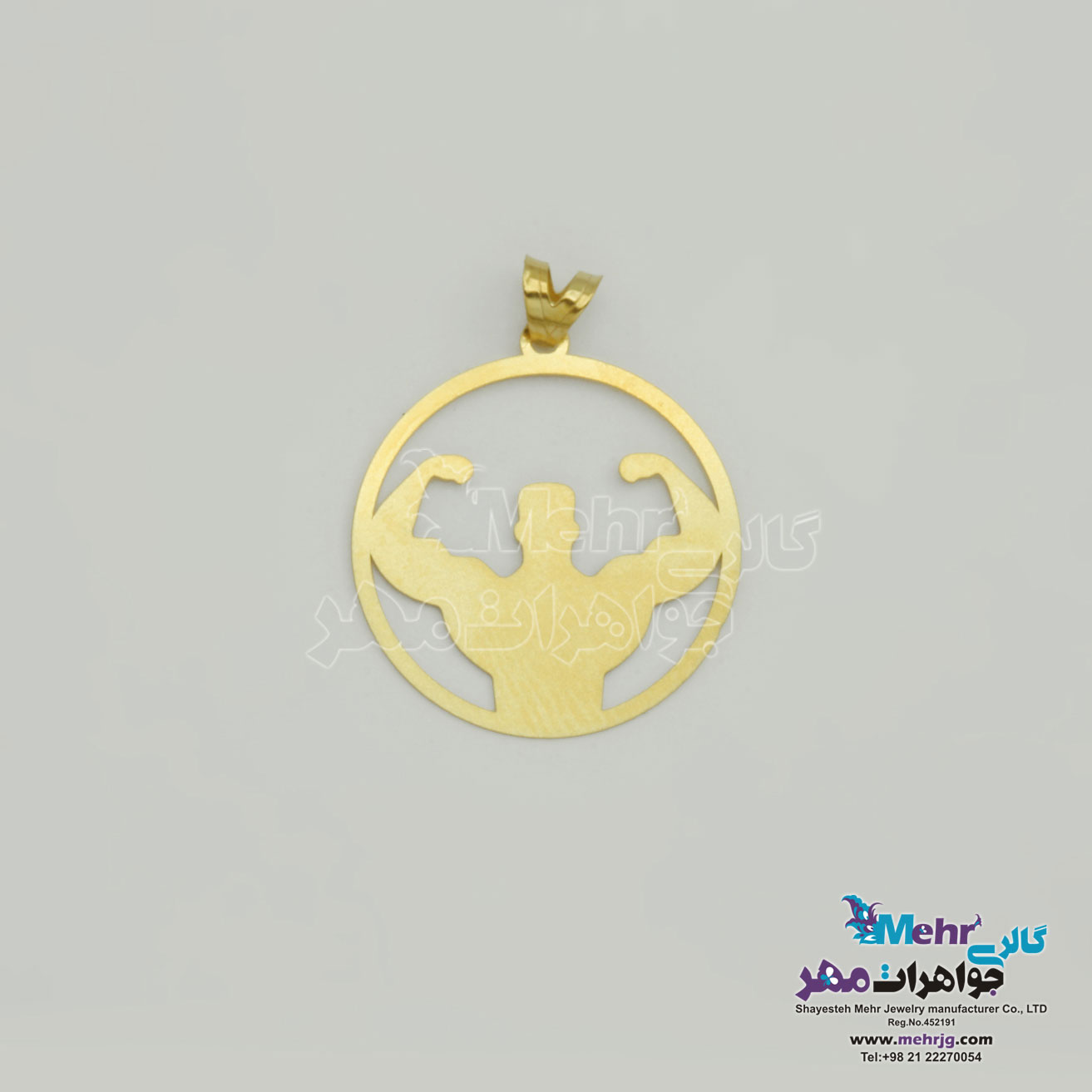 آویز طلا - طرح بدنسازی