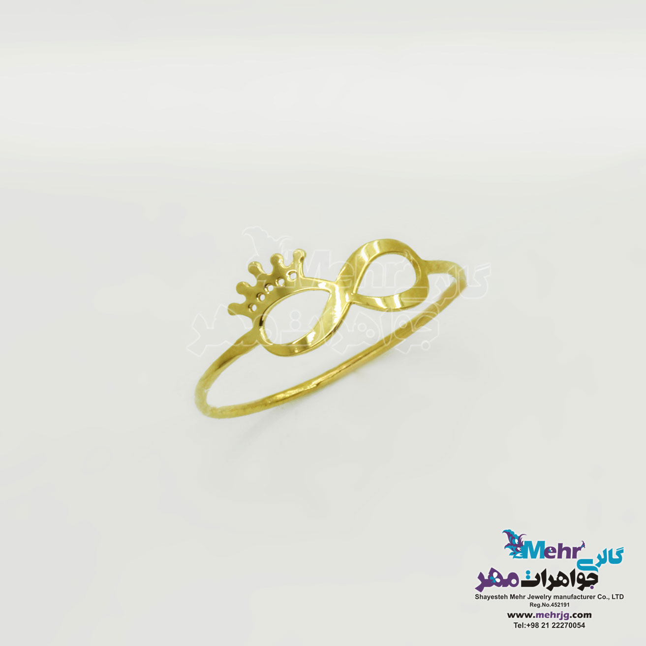 انگشتر طلا - طرح بینهایت