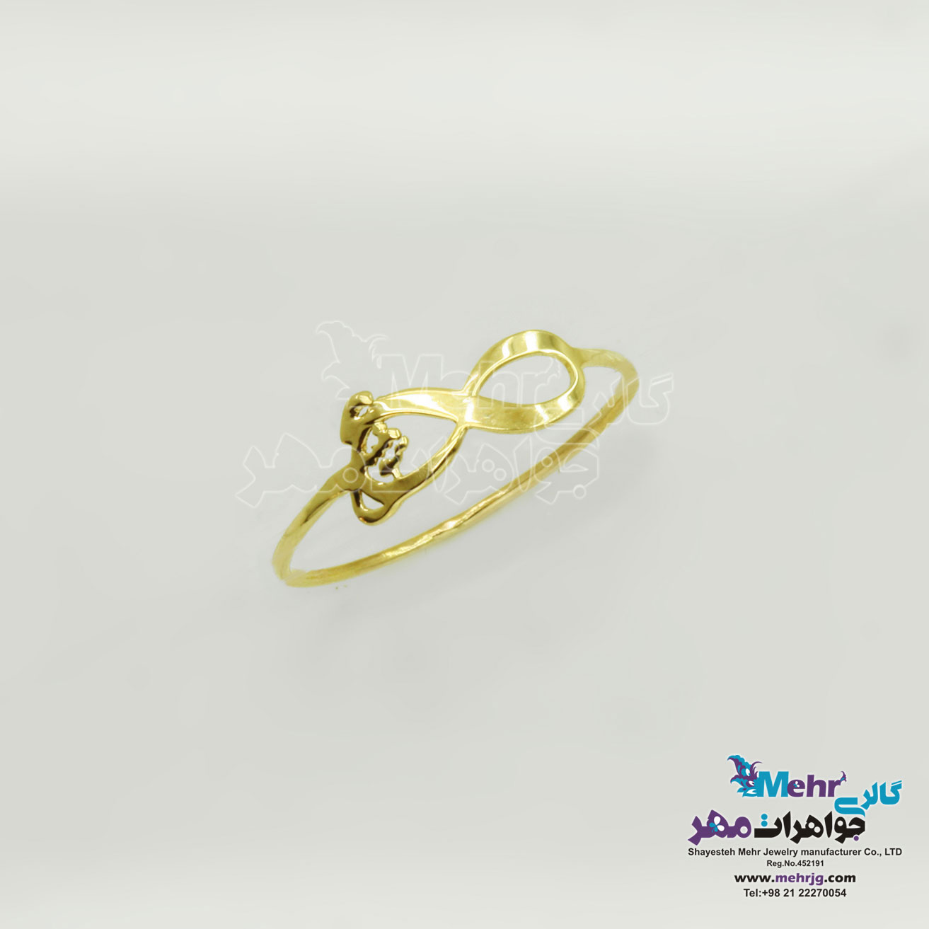 انگشتر طلا - طرح بینهایت