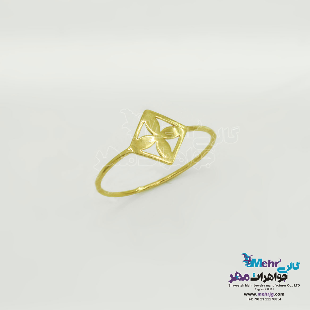 انگشتر طلا - طرح لویی ویتون