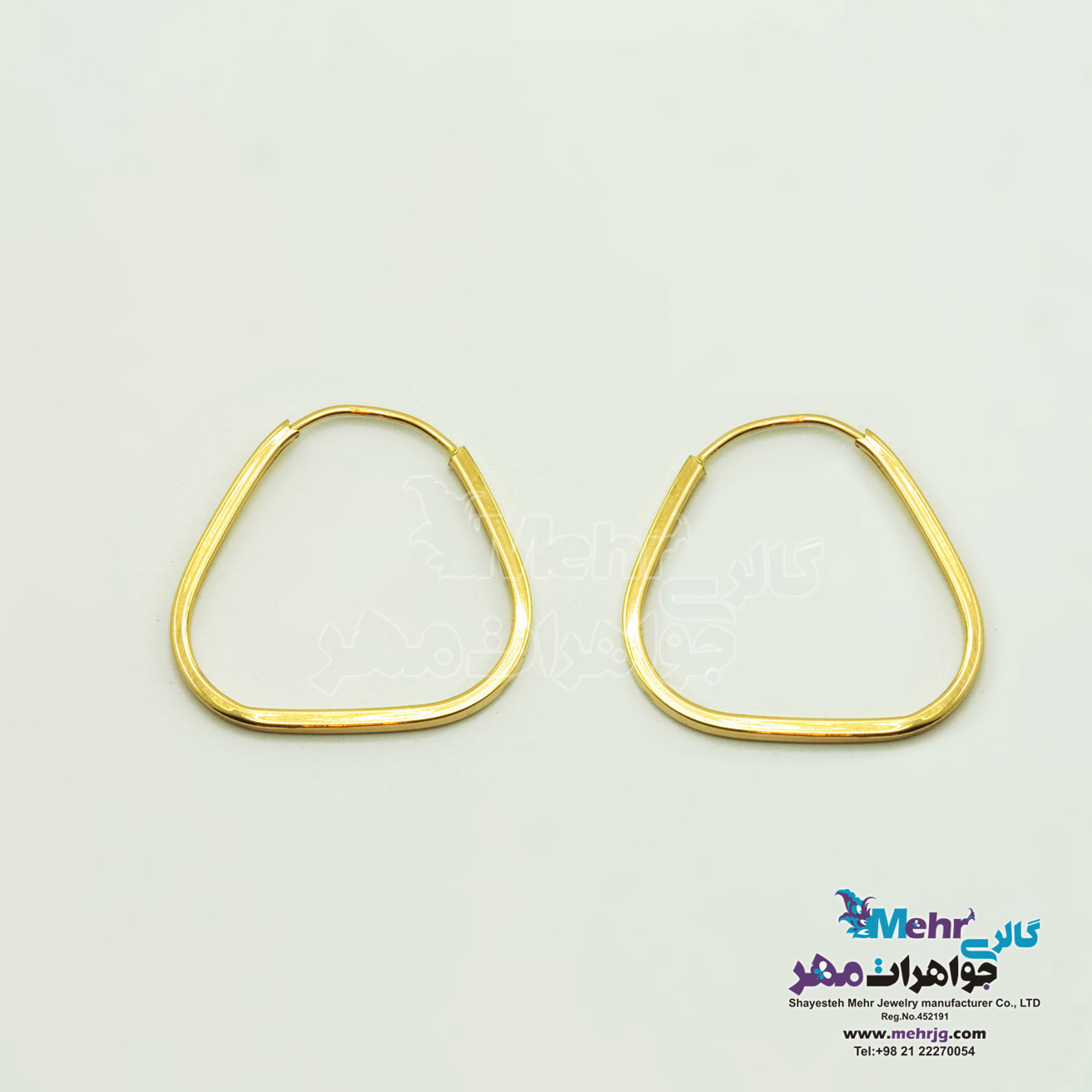 گوشواره طلا - طرح حلقه‌ای