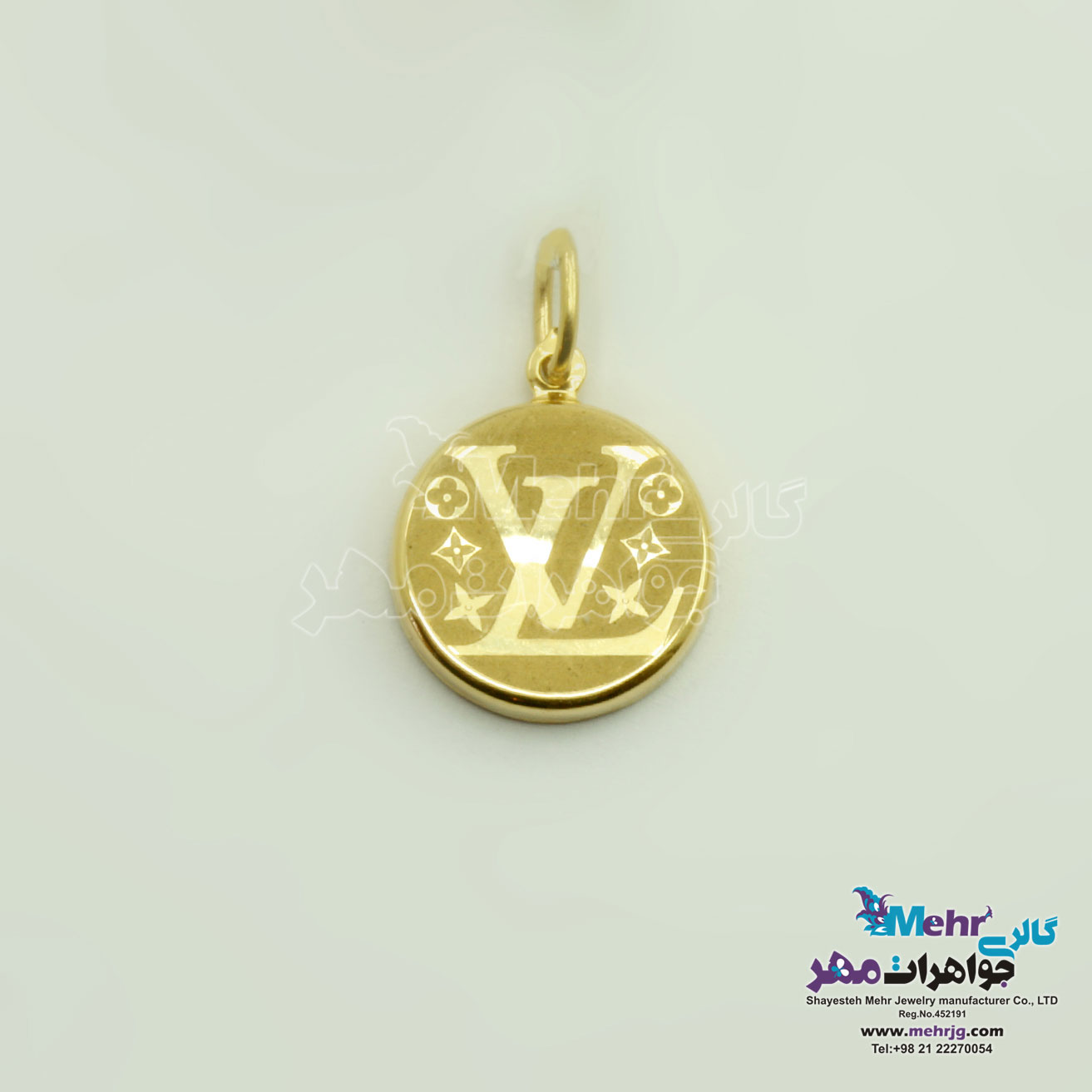 آویز طلا - طرح لویی ویتون
