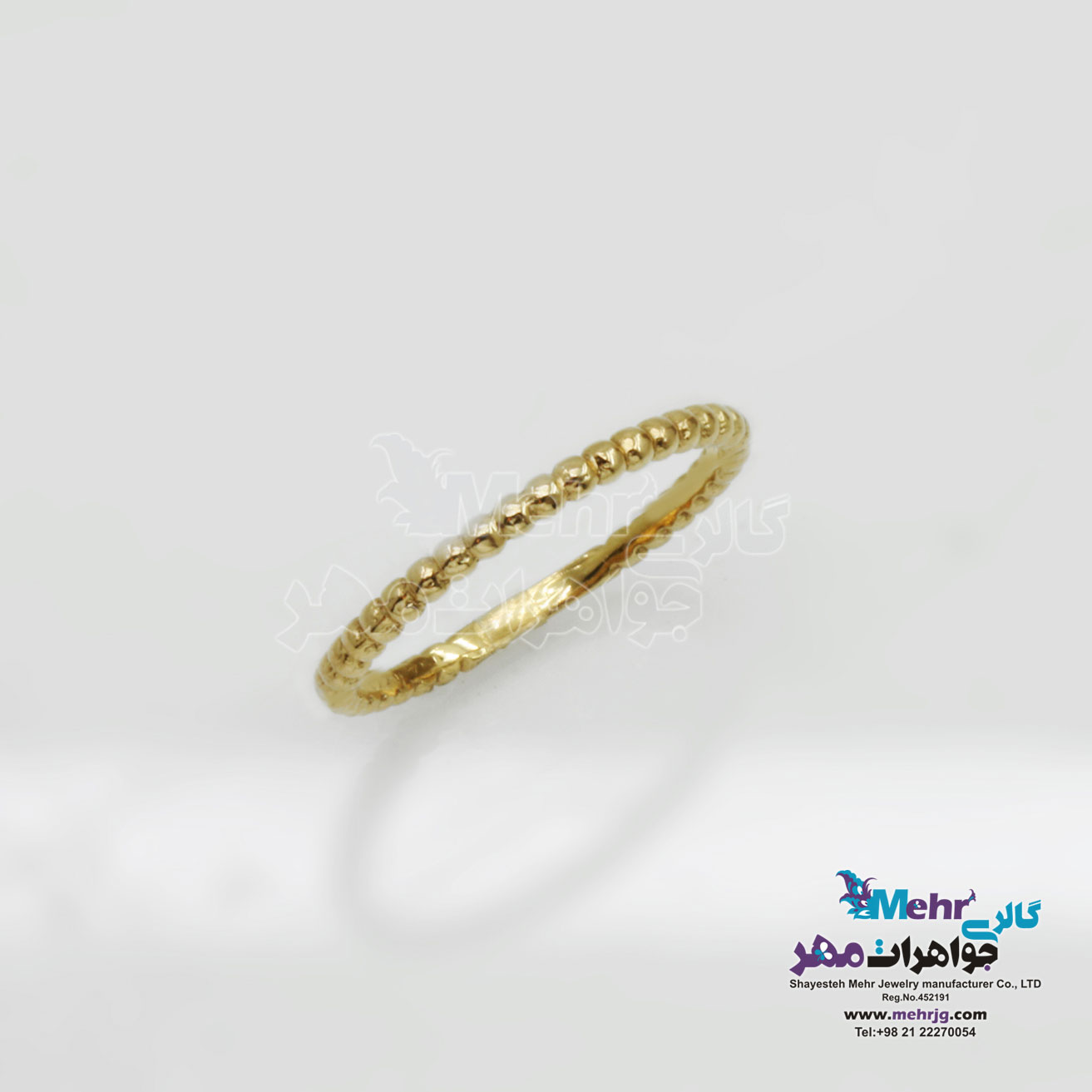انگشتر طلا - طرح رینگ
