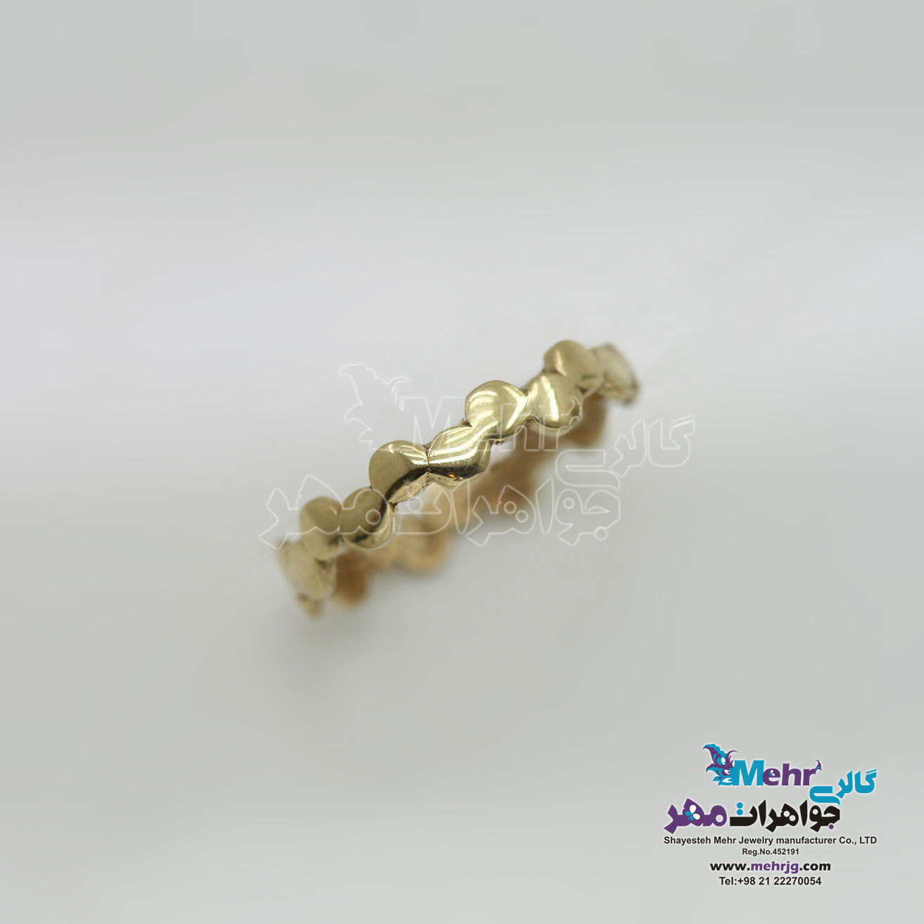 انگشتر طلا- طرح دایره ای