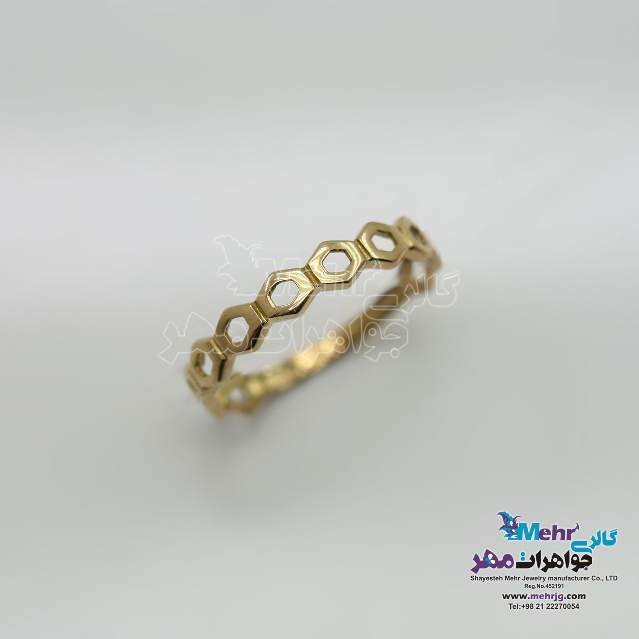 انگشتر طلا- طرح کندو