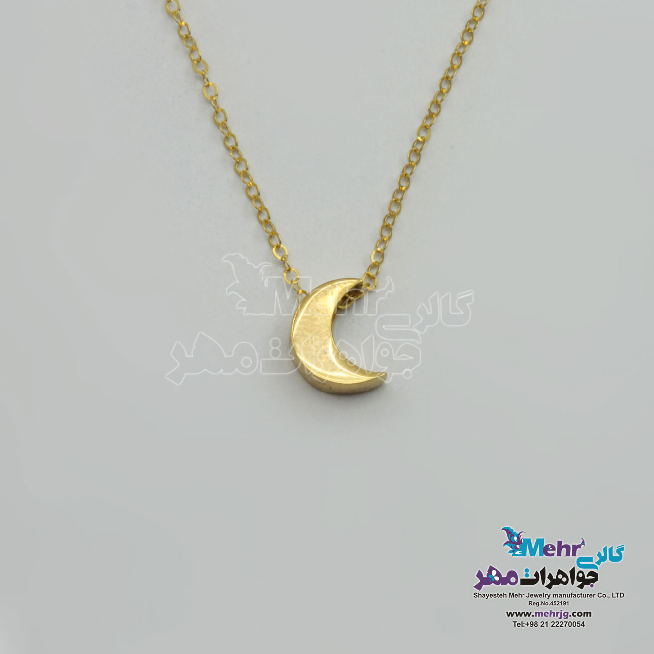 گردنبند طلا – طرح ماه