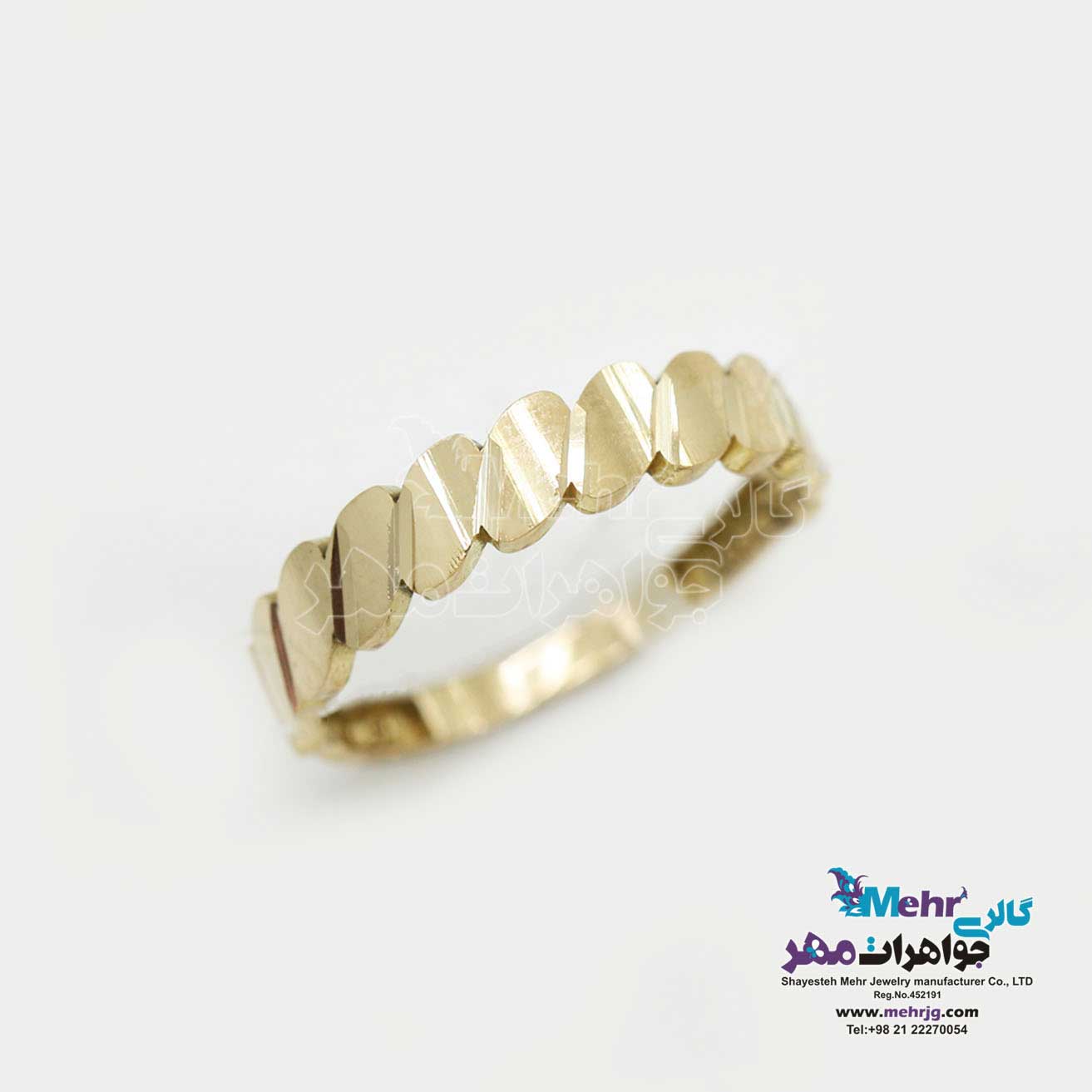 انگشتر طلا- طرح رینگ