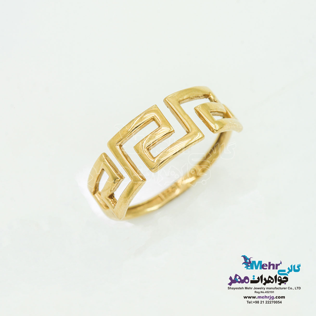انگشتر طلا - طرح ورساچه