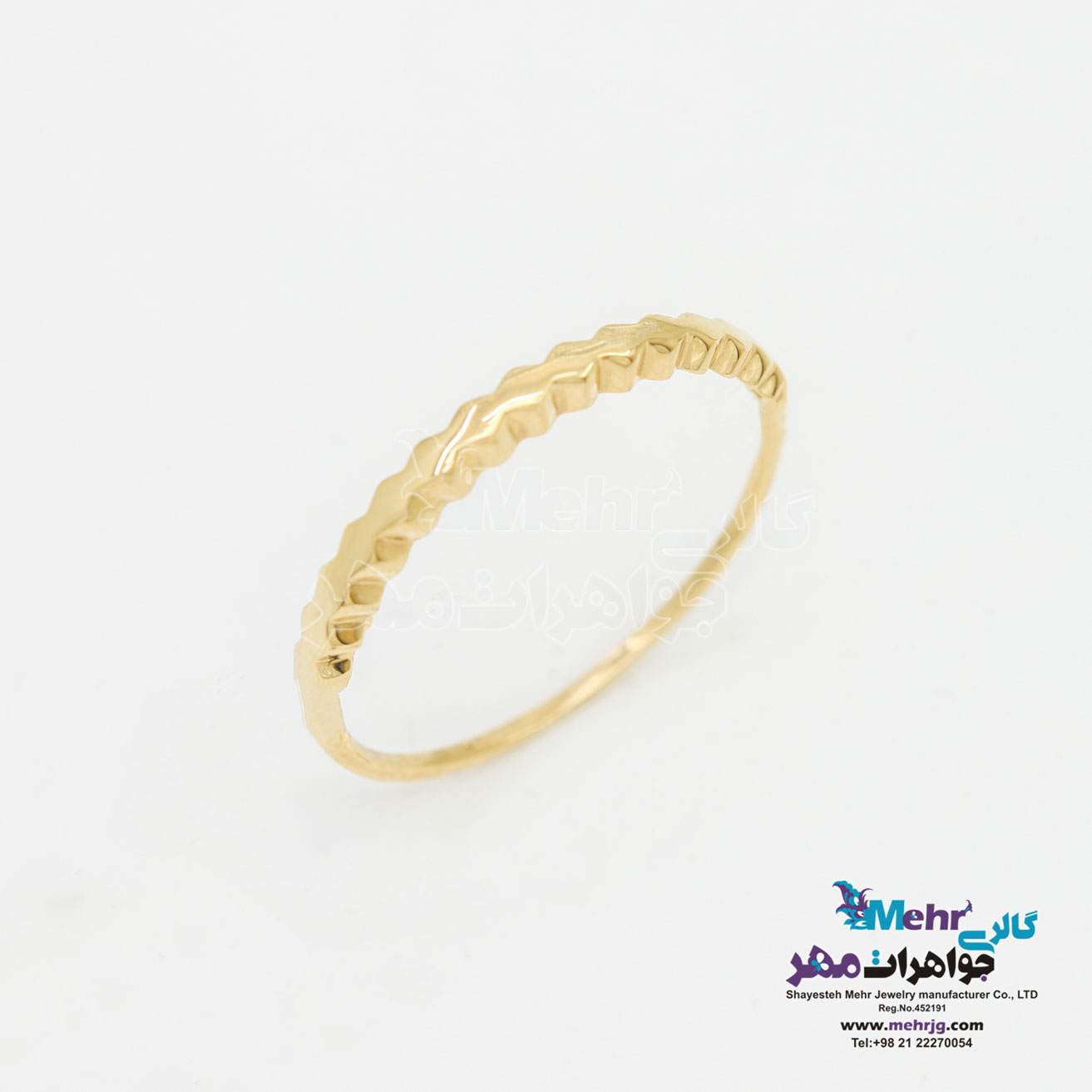 انگشتر طلا - طرح رینگ