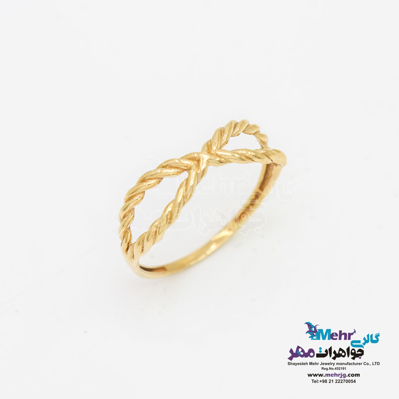 انگشتر طلا - طرح بی نهایت