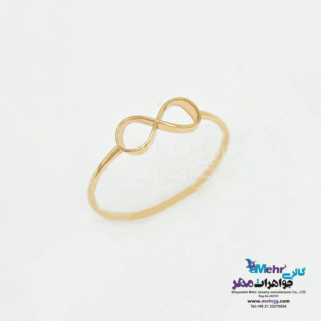 انگشتر طلا - طرح بی نهایت
