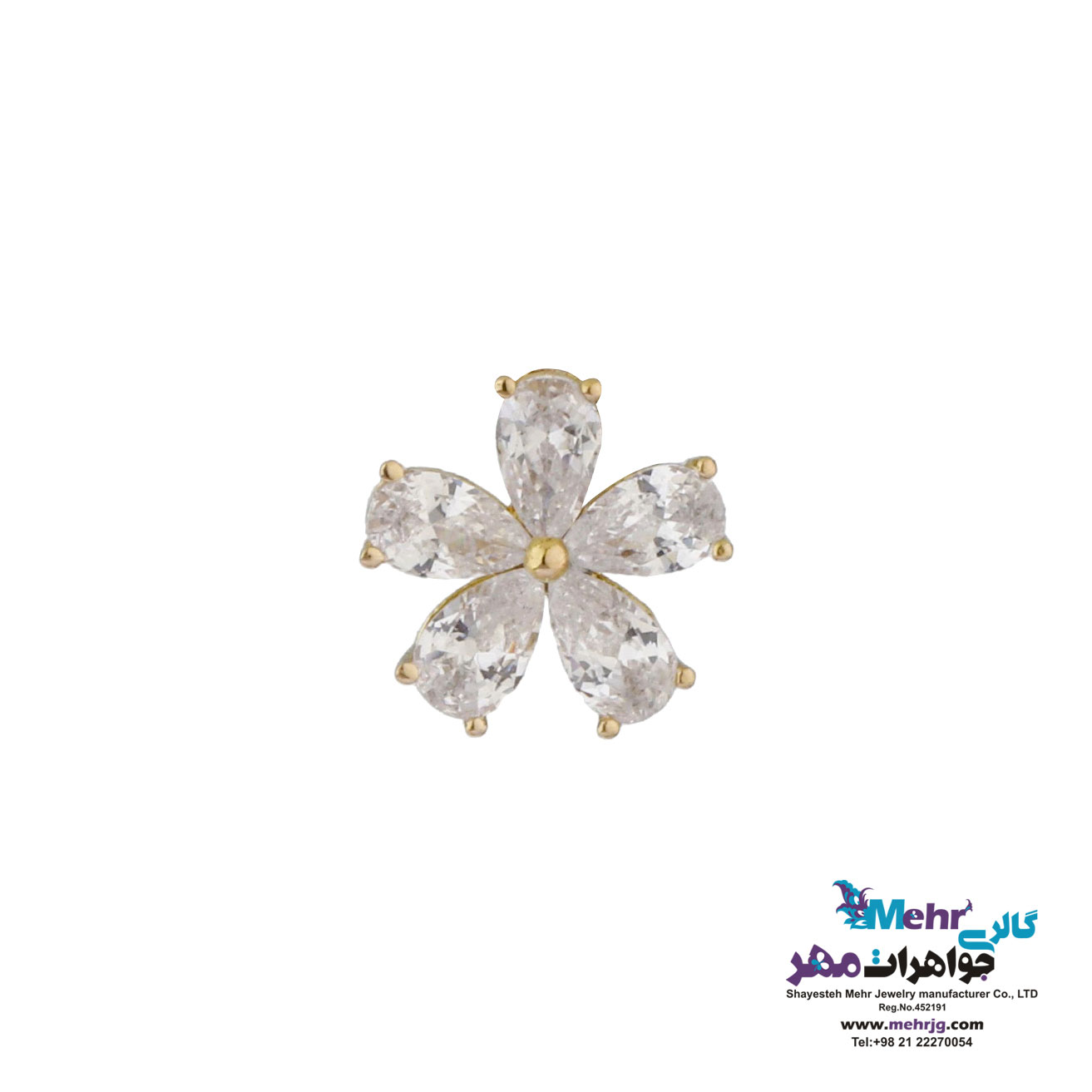 آویز طلا - طرح بولگاری