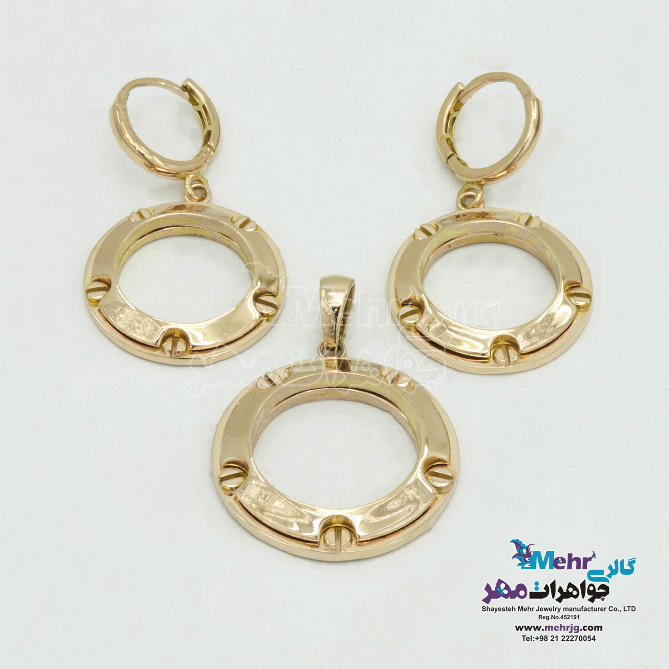 نیم ست طلا - طرح کارتیه لاو