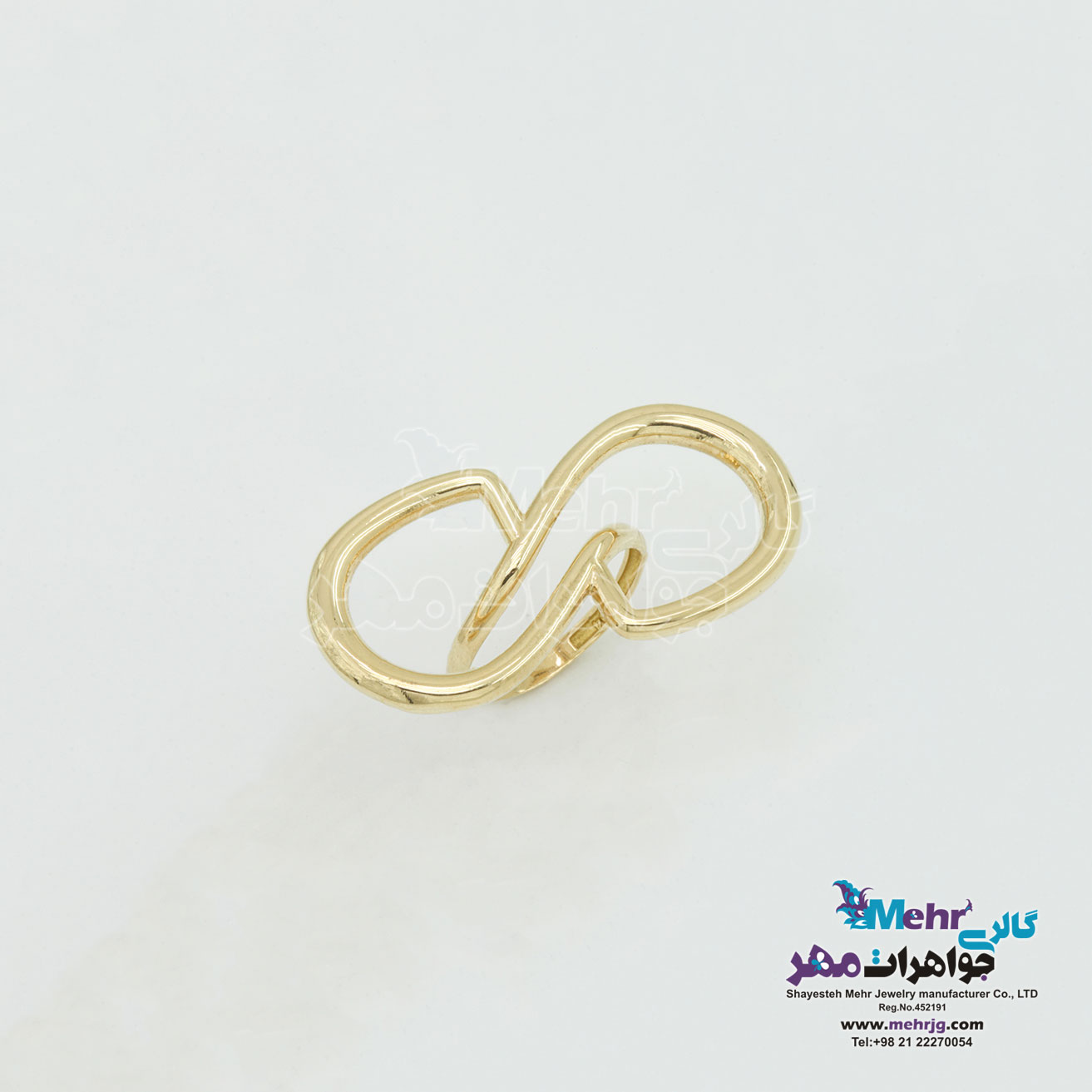 انگشتر طلا - طرح بی نهایت