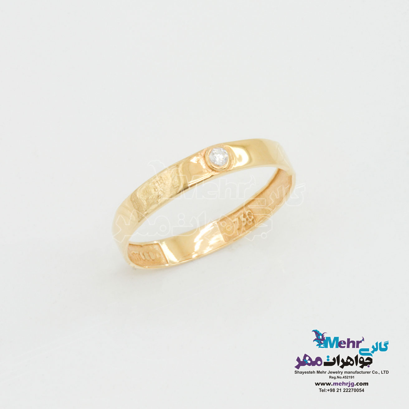 انگشتر طلا - طرح رینگ
