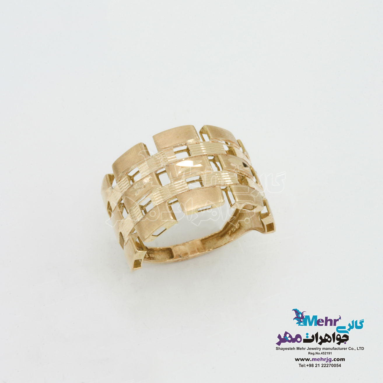 انگشتر طلا - طرح رولکس