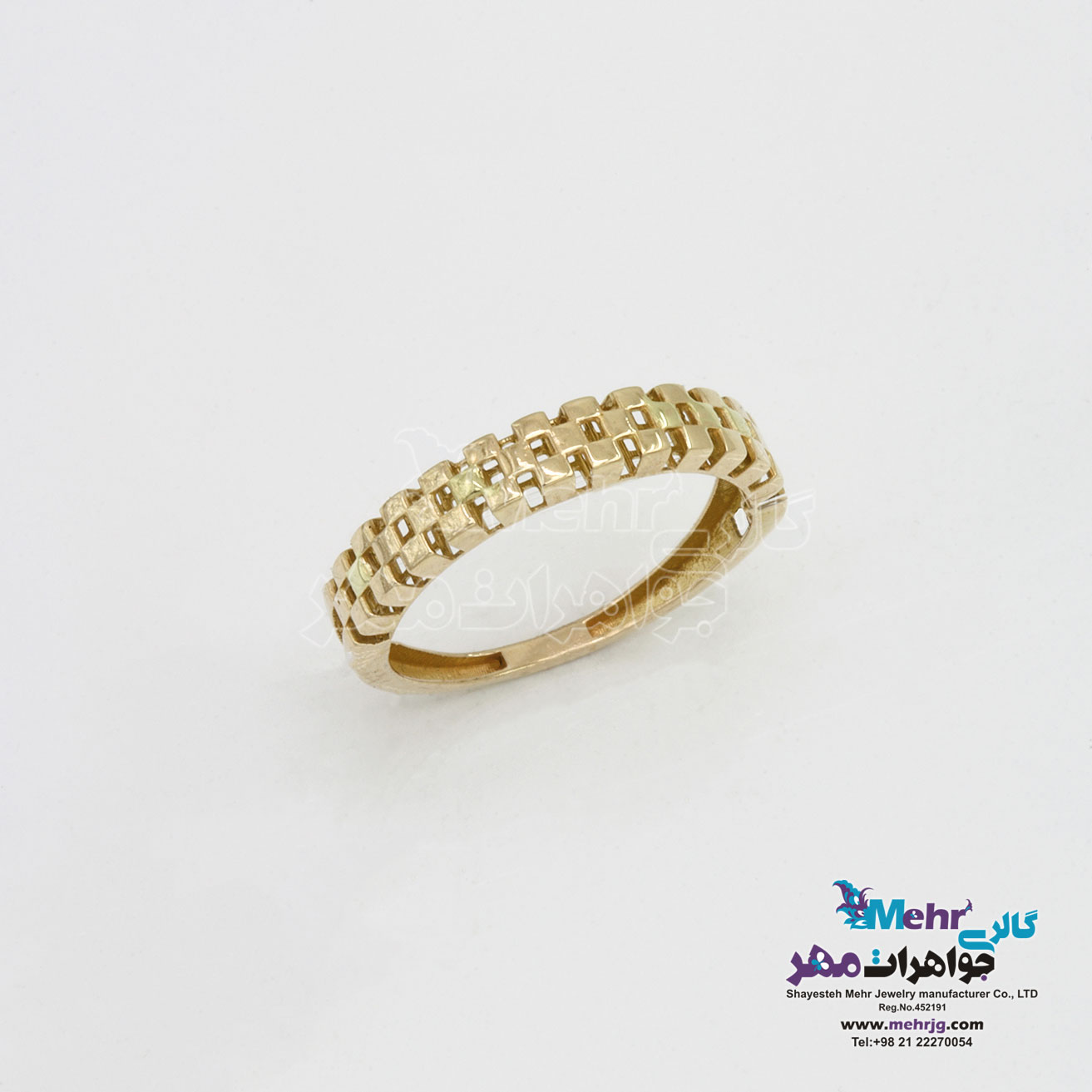 انگشتر طلا - طرح رولکس