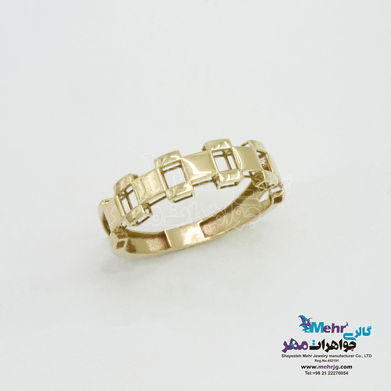 انگشتر طلا - طرح رولکس