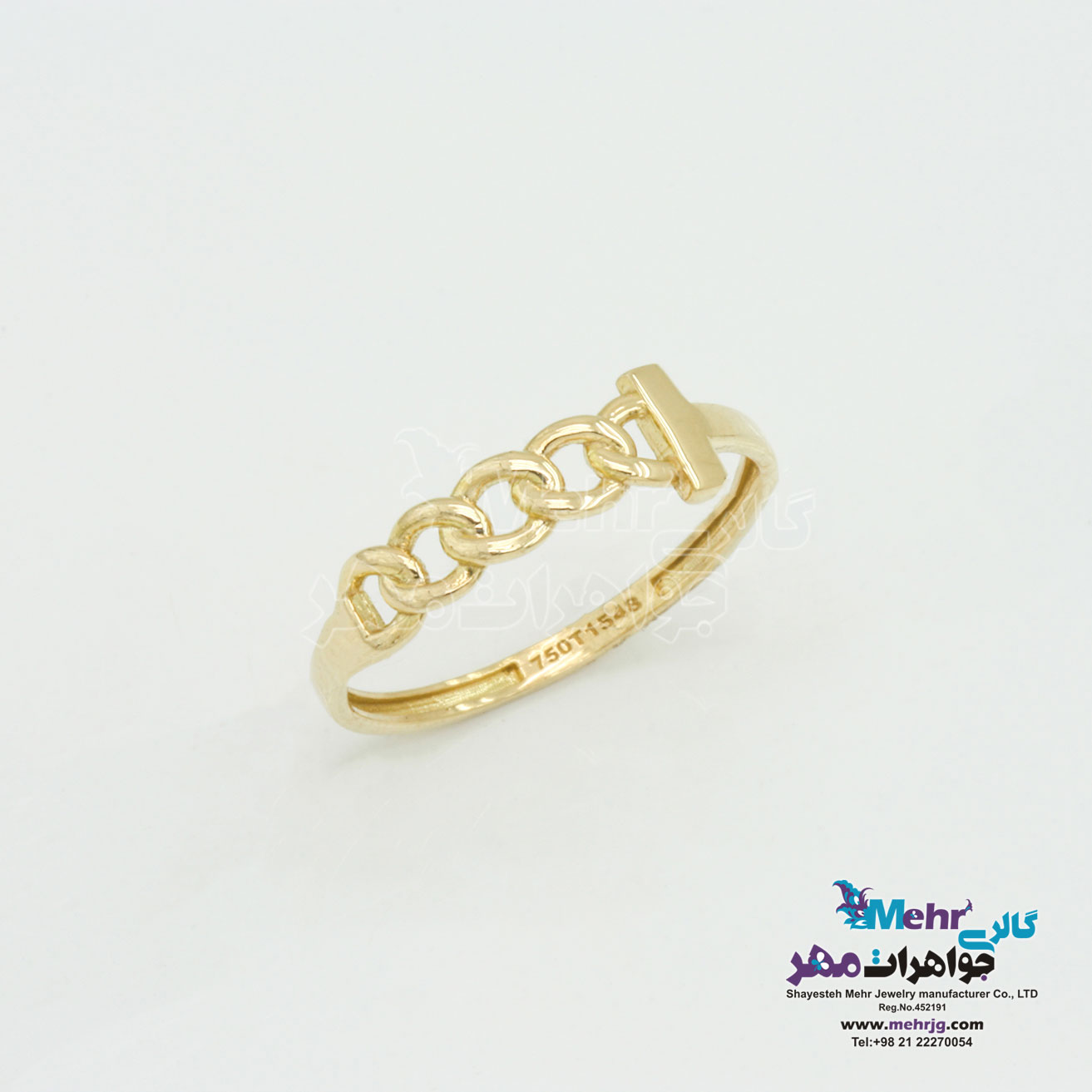 انگشتر طلا - طرح کارتیه