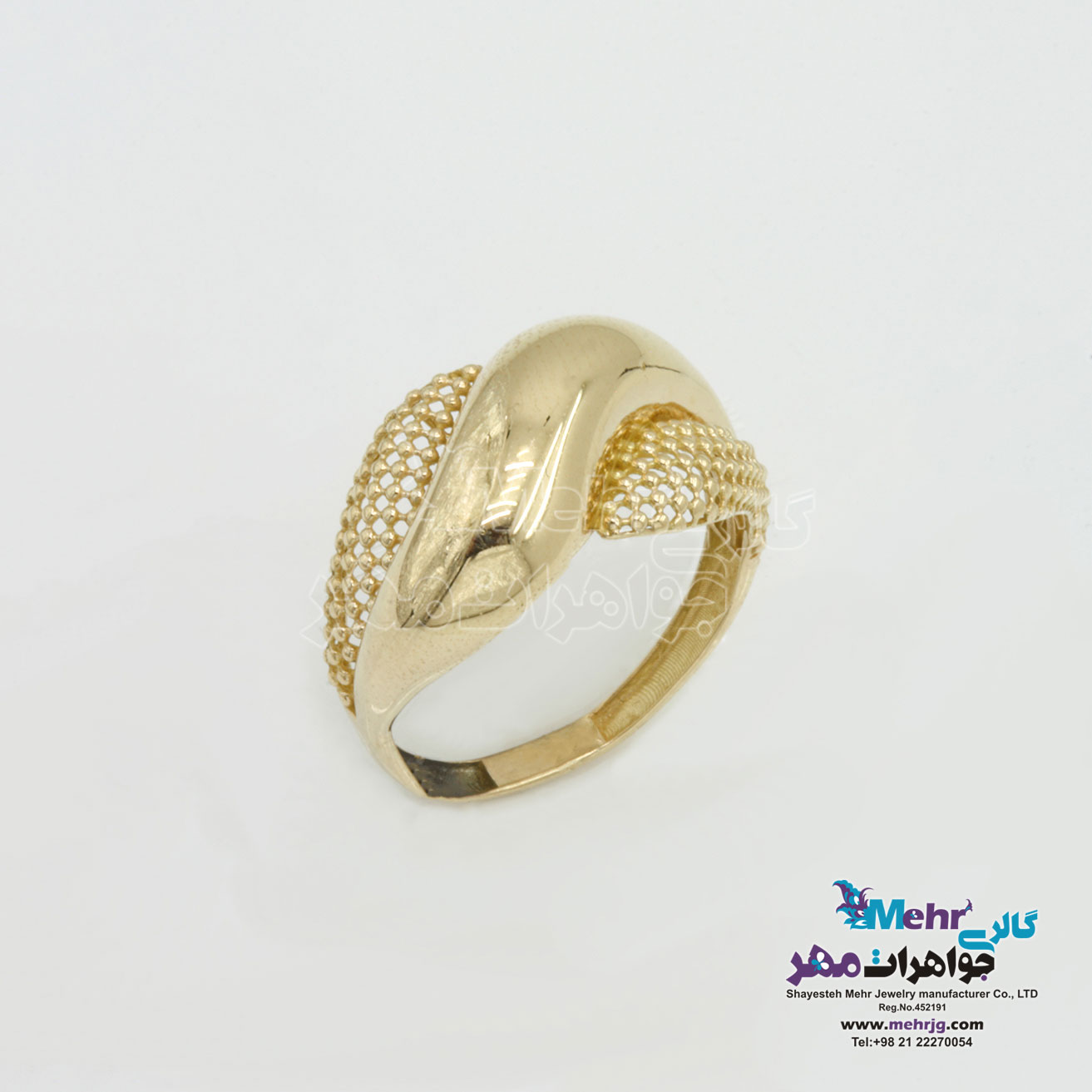 انگشتر طلا - طرح تراش