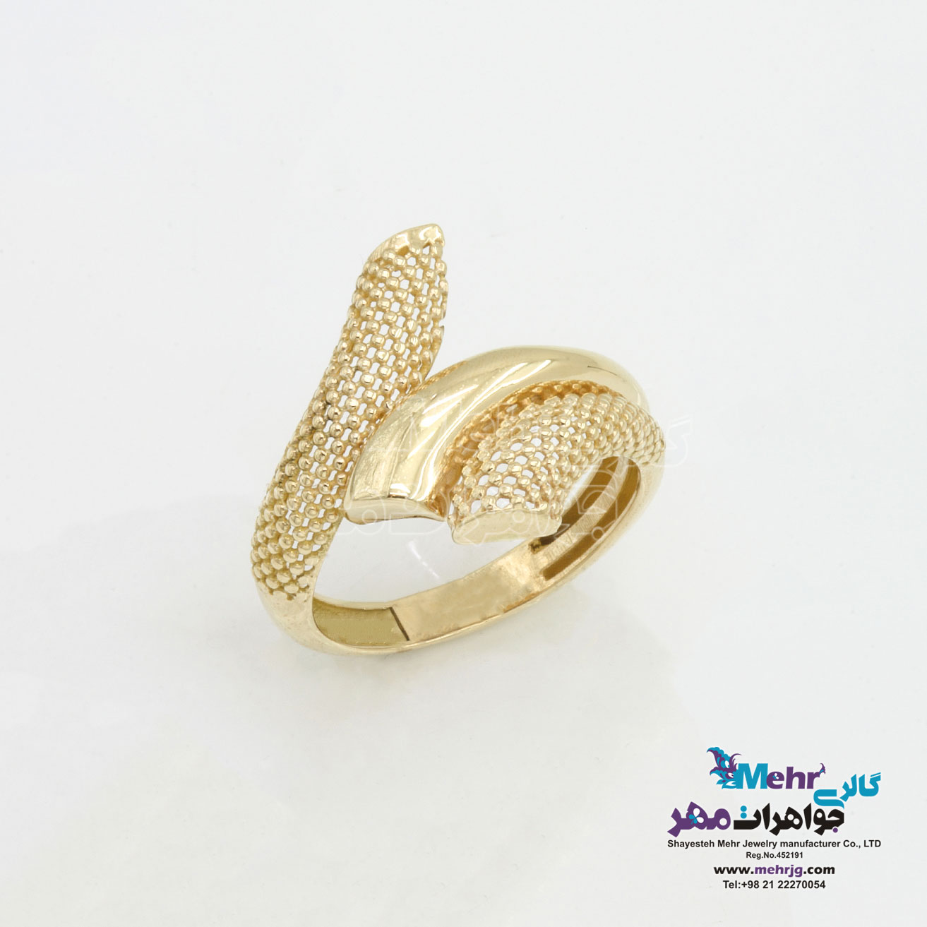 انگشتر طلا - طرح تراش