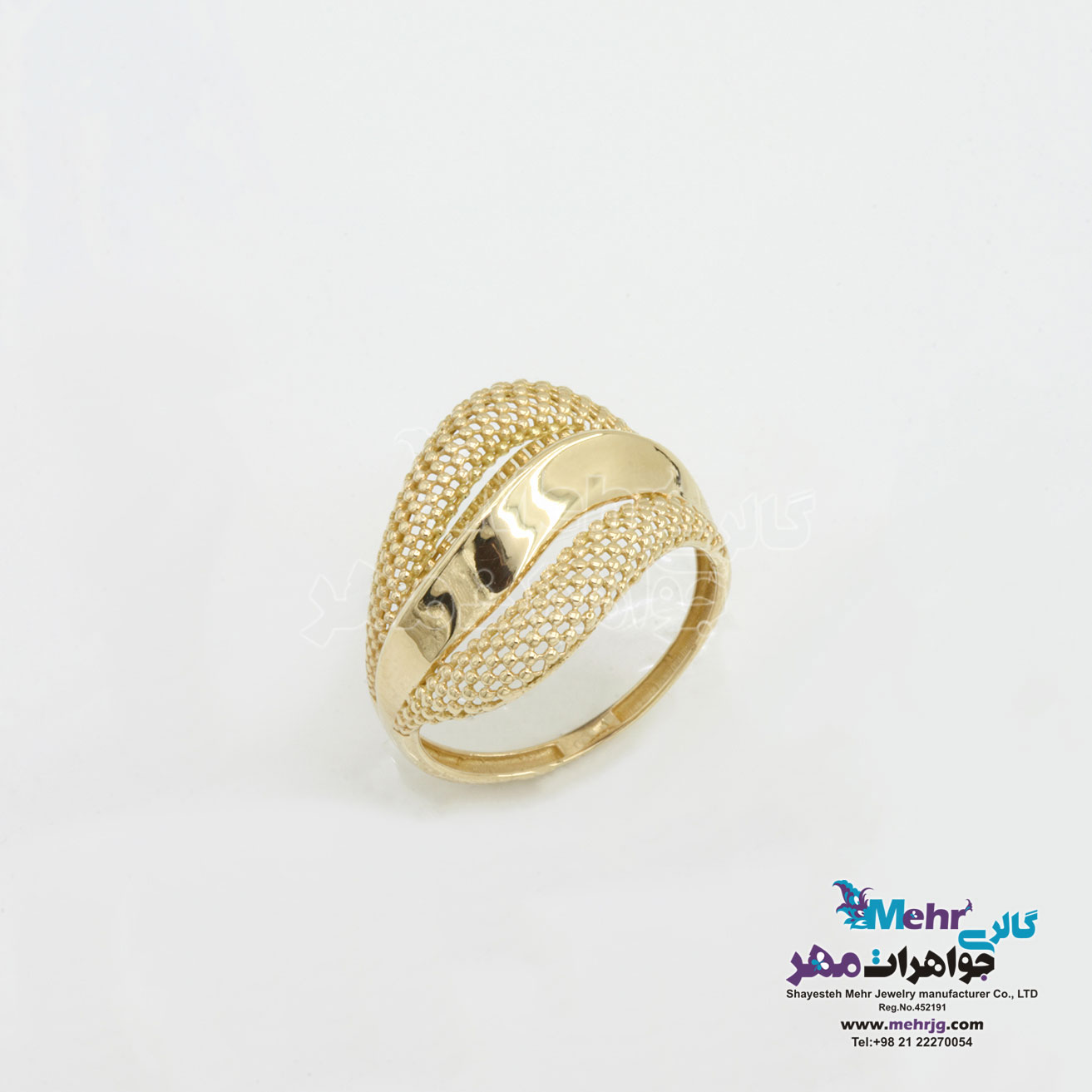 انگشتر طلا - طرح تراش