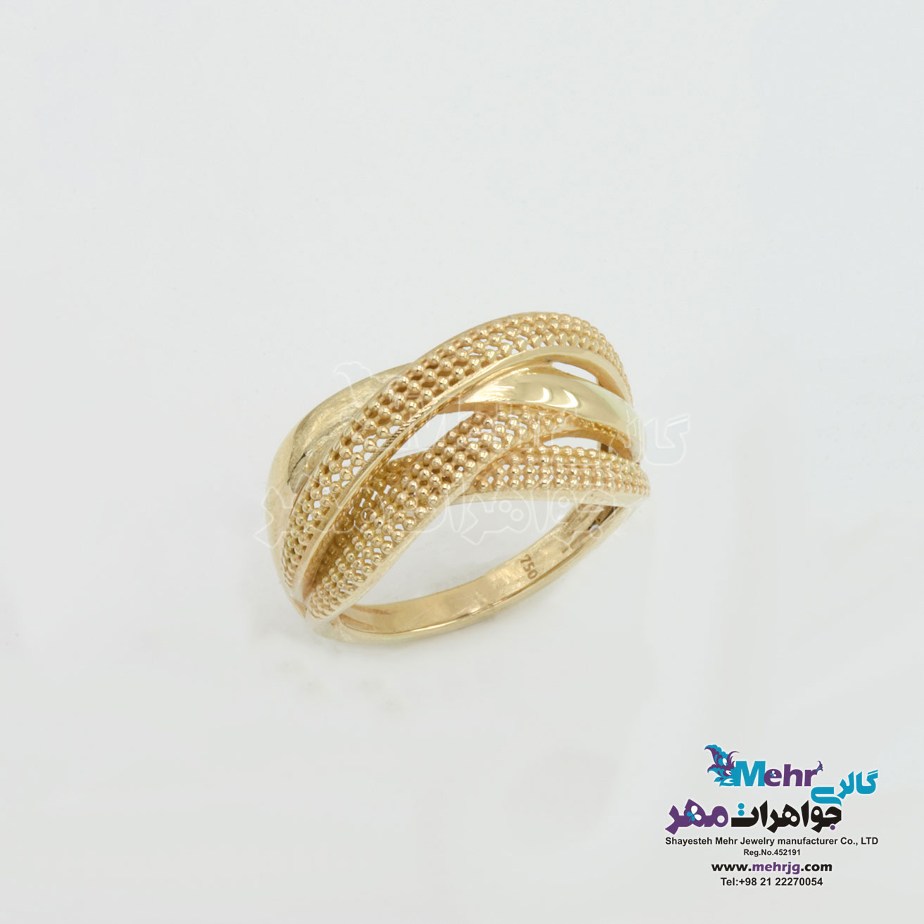 انگشتر طلا - طرح تراش