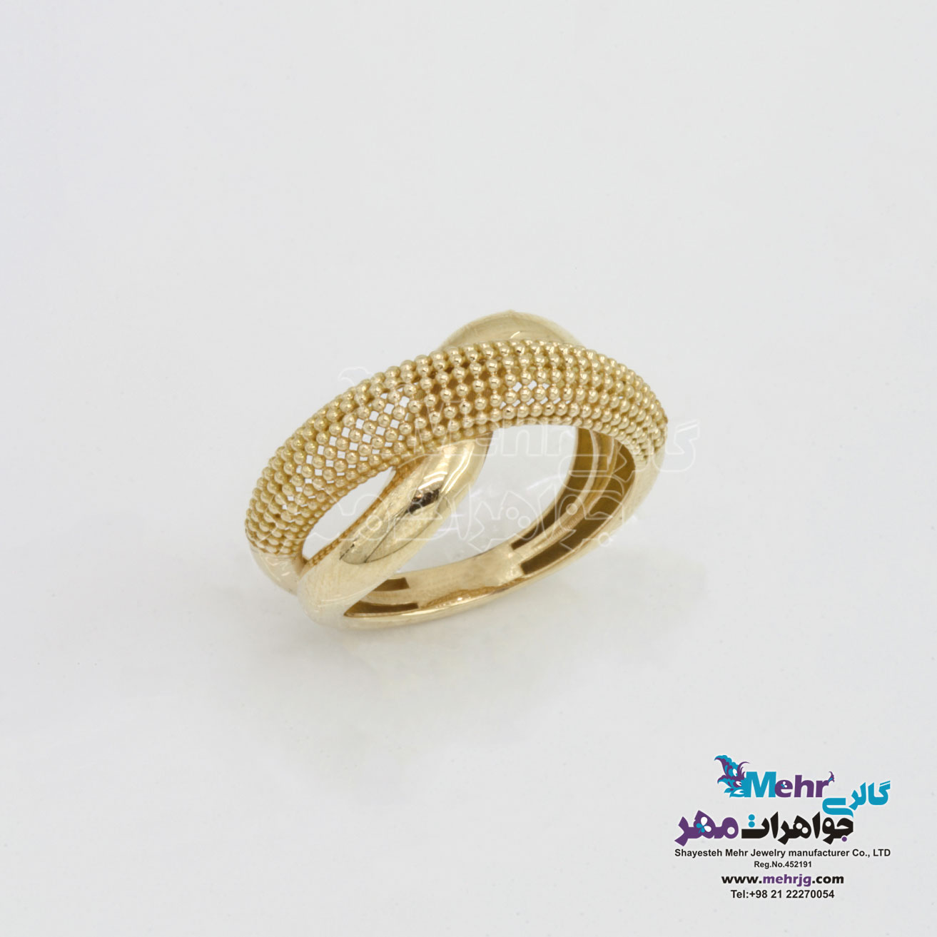 انگشتر طلا - طرح تراش
