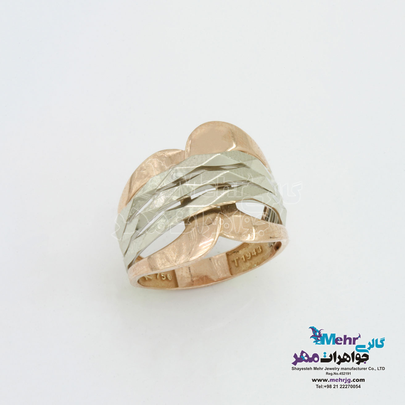 انگشتر طلا - طرح تراش